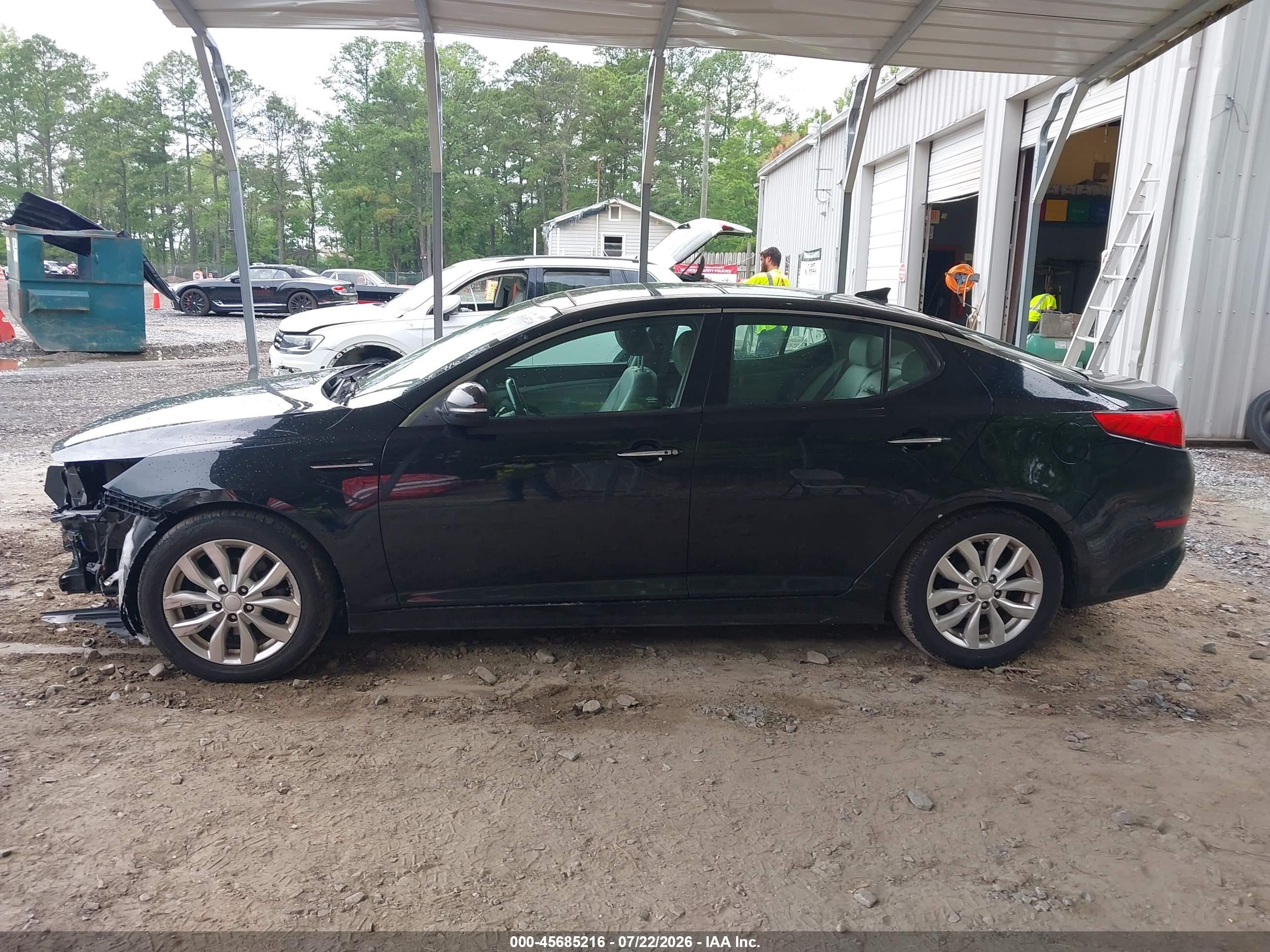 2015 Kia Optima Ex Black vin: 5XXGN4A7XFG360077
