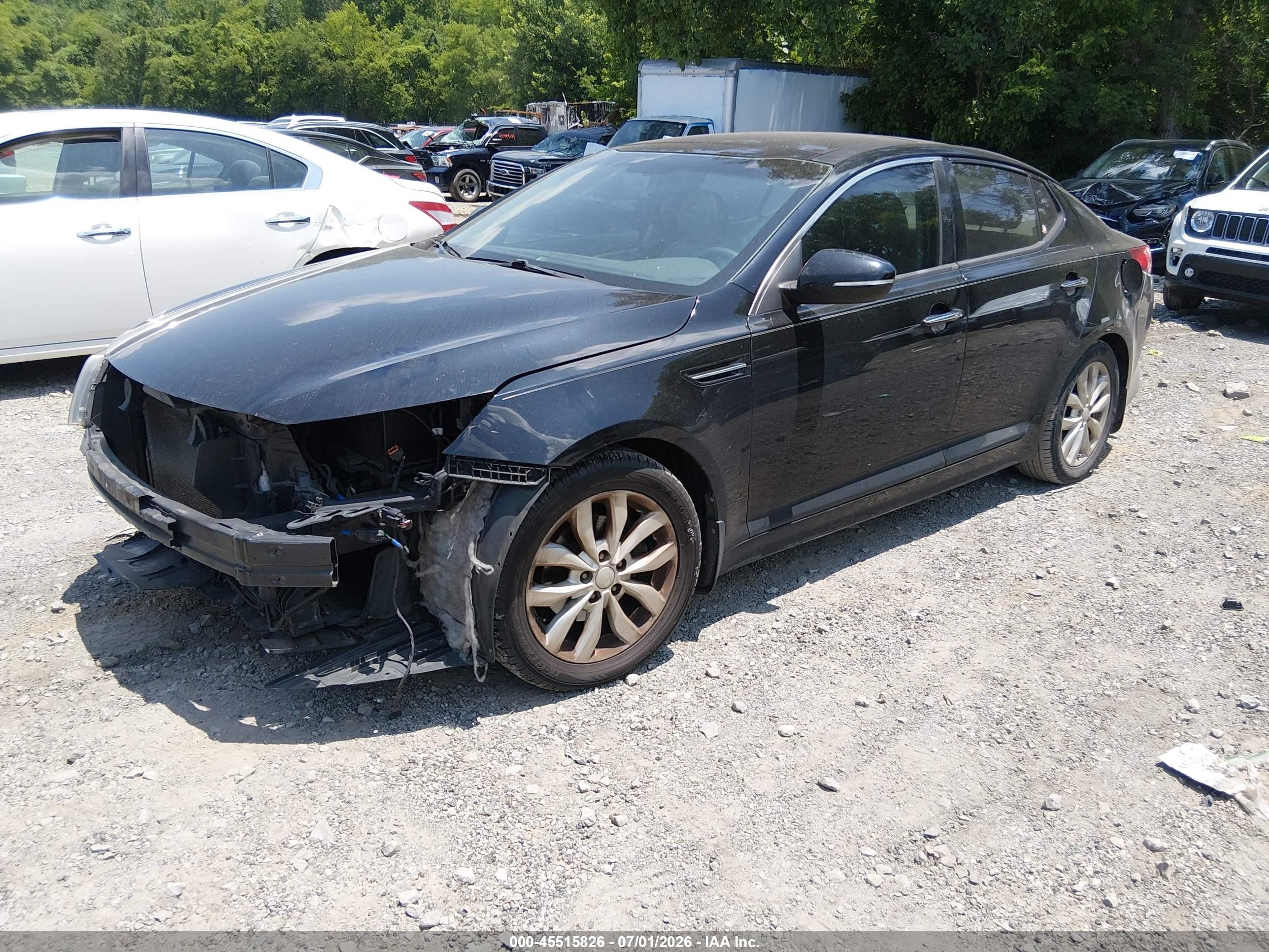 2015 Kia Optima Ex Black vin: 5XXGN4A7XFG409486