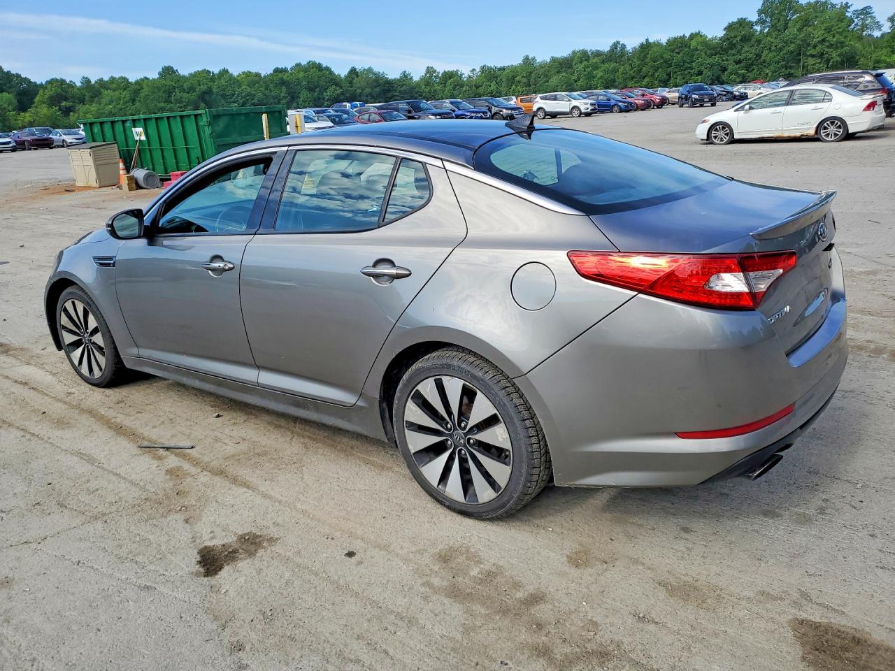 2012 Kia Optima Sx Gray vin: 5XXGR4A60CG009749