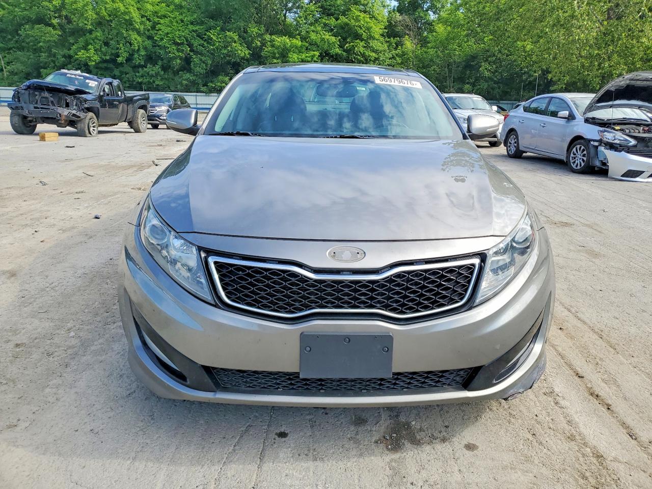 2012 Kia Optima Sx Gray vin: 5XXGR4A60CG009749