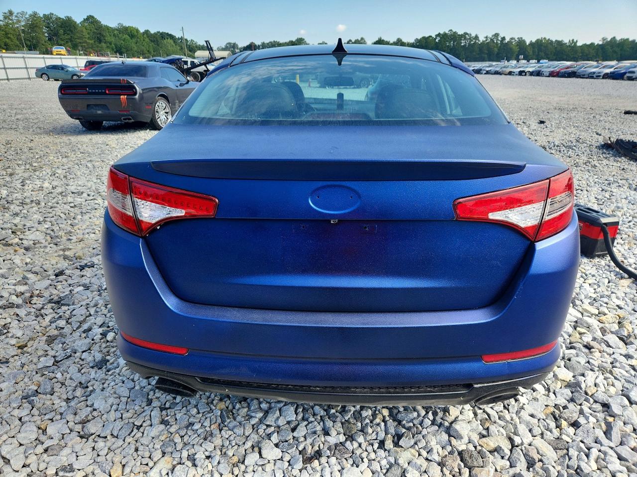 2012 Kia Optima Sx Синий vin: 5XXGR4A60CG062290