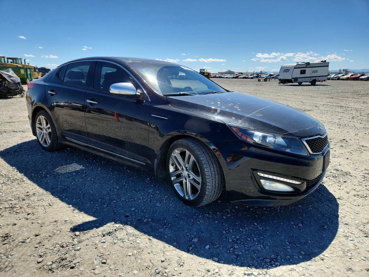 2013 Kia Optima Sx Black vin: 5XXGR4A60DG151150