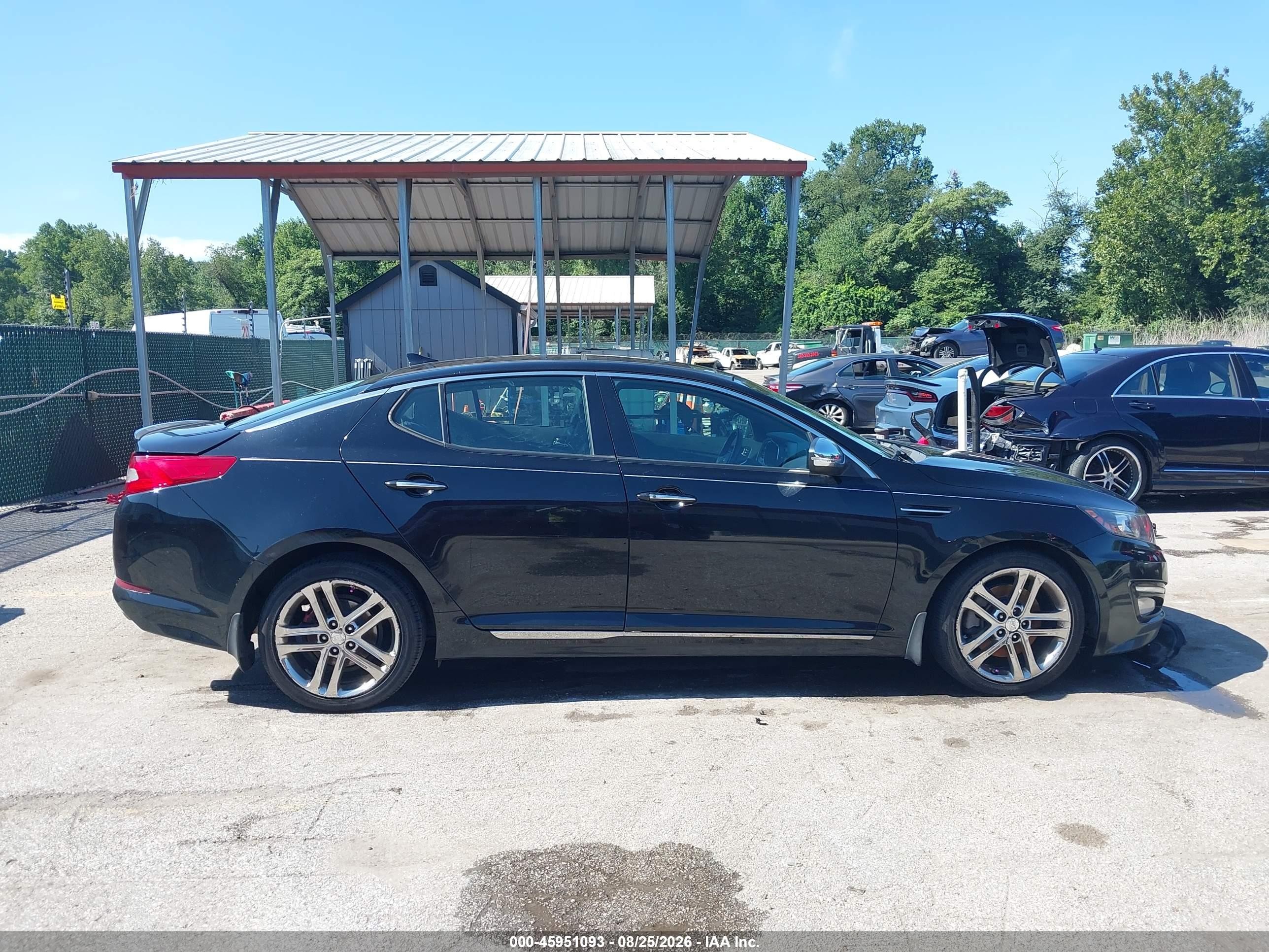 2013 Kia Optima Sx Черный vin: 5XXGR4A60DG164819