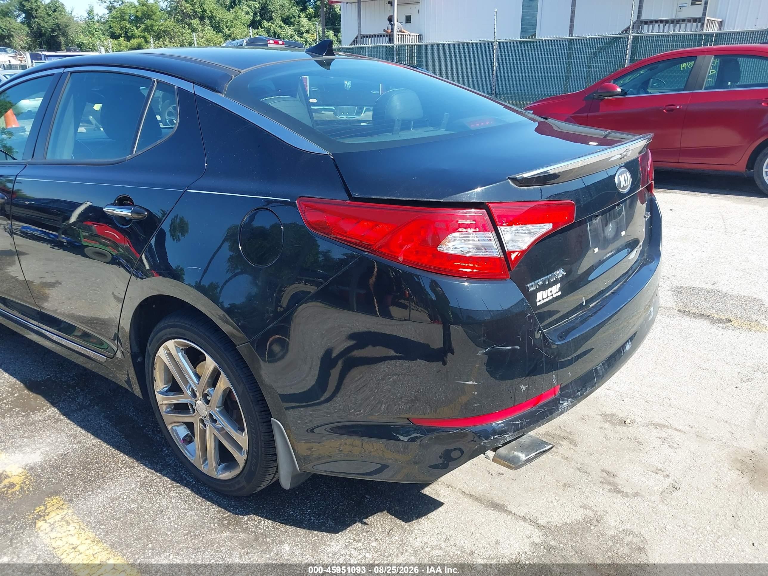 2013 Kia Optima Sx Черный vin: 5XXGR4A60DG164819