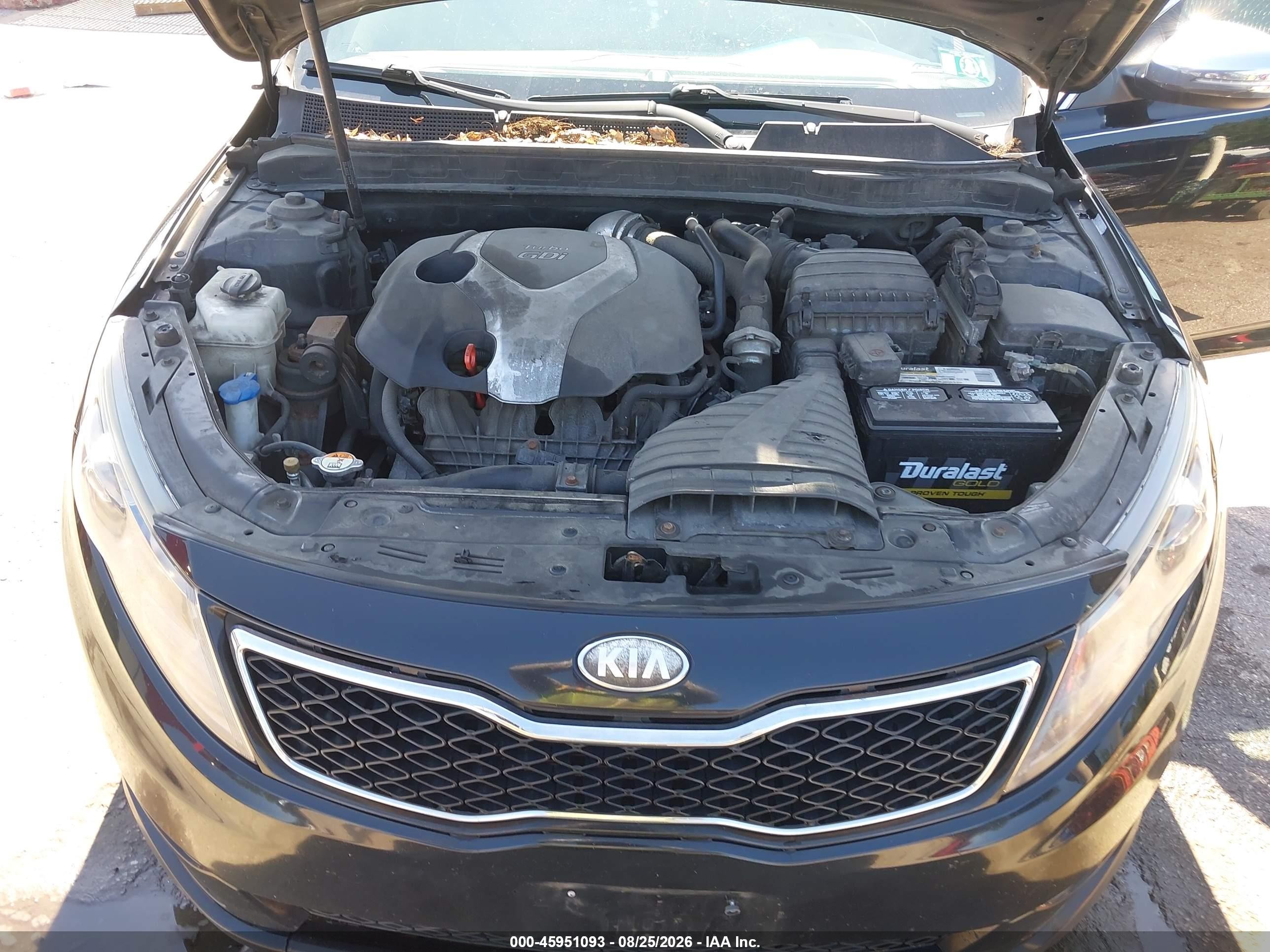 2013 Kia Optima Sx Черный vin: 5XXGR4A60DG164819