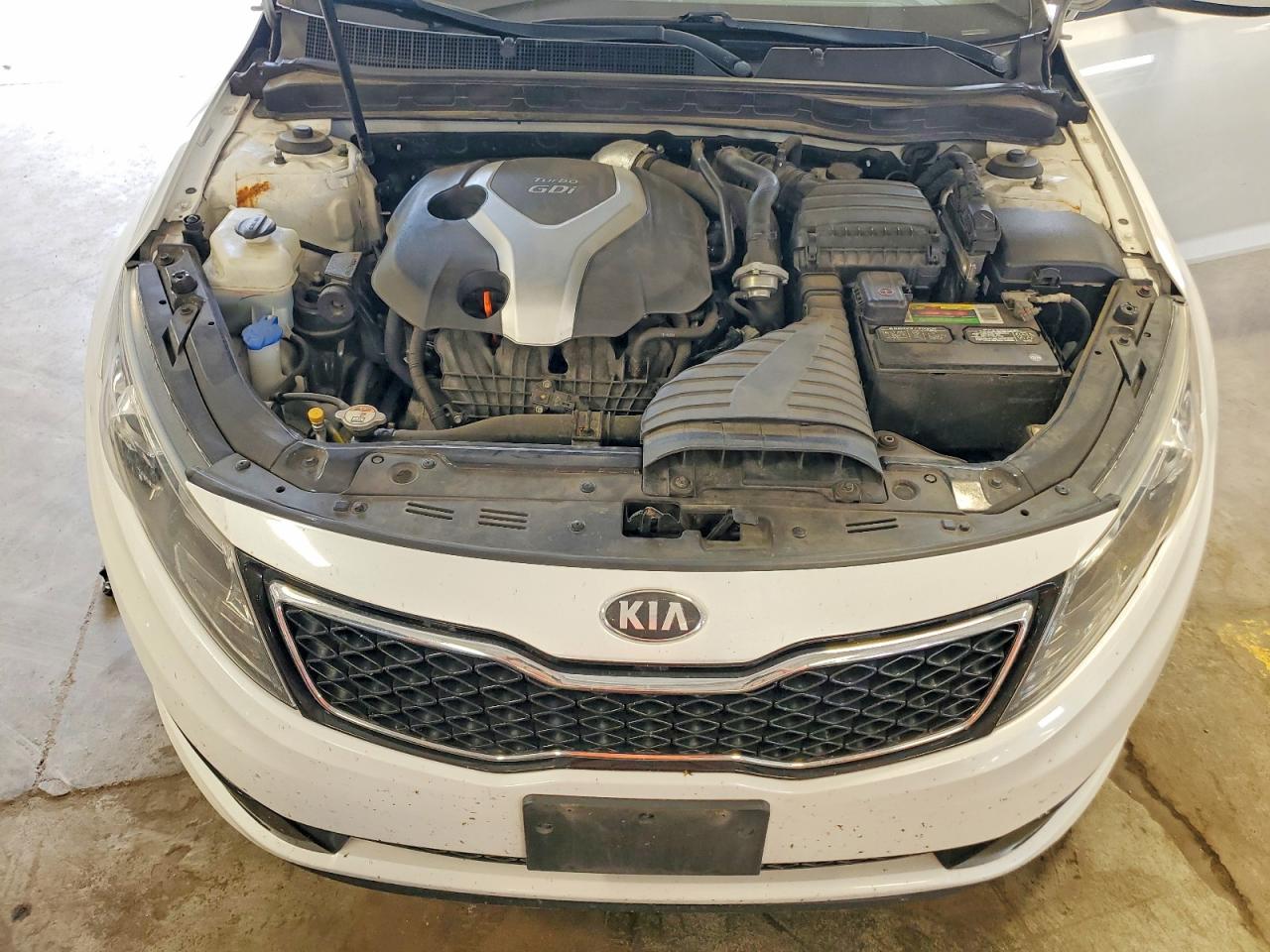 2013 Kia Optima Sx White vin: 5XXGR4A60DG233668