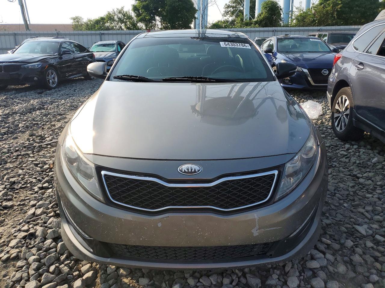 2013 Kia Optima Sx Gray vin: 5XXGR4A60DG236389