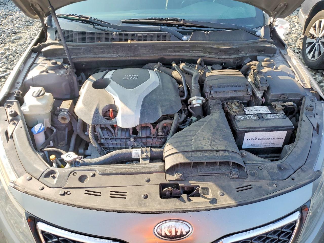 2013 Kia Optima Sx Gray vin: 5XXGR4A60DG236389