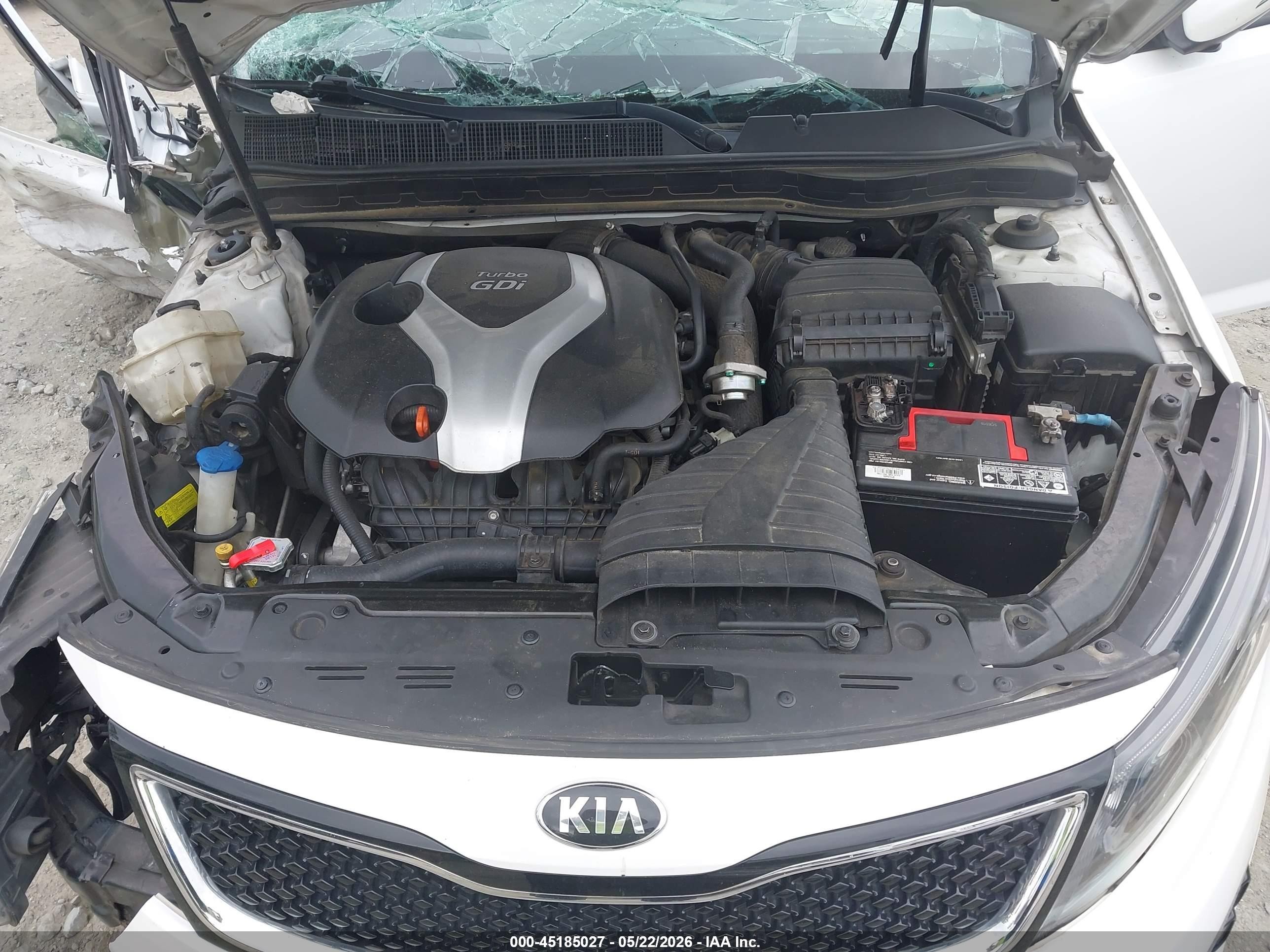 2014 Kia Optima Sxl Turbo Белый vin: 5XXGR4A60EG277087