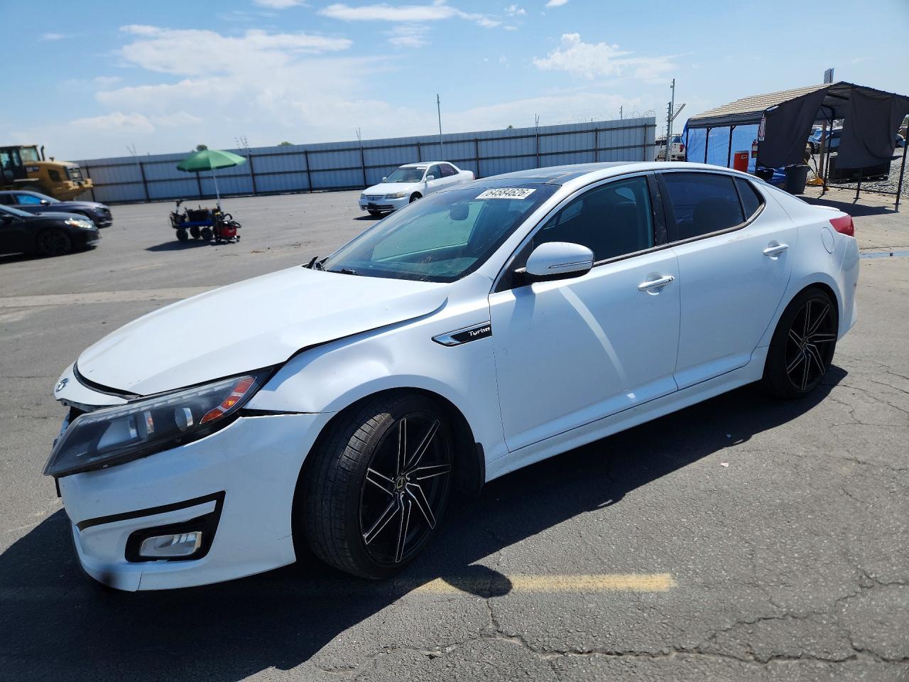 2014 Kia Optima Sx White vin: 5XXGR4A60EG283097