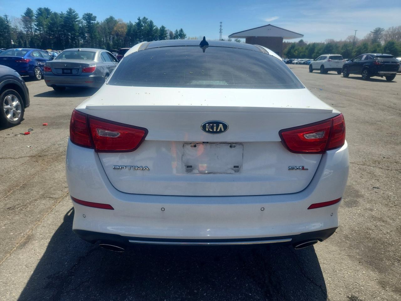 2014 Kia Optima Sx Белый vin: 5XXGR4A60EG285741