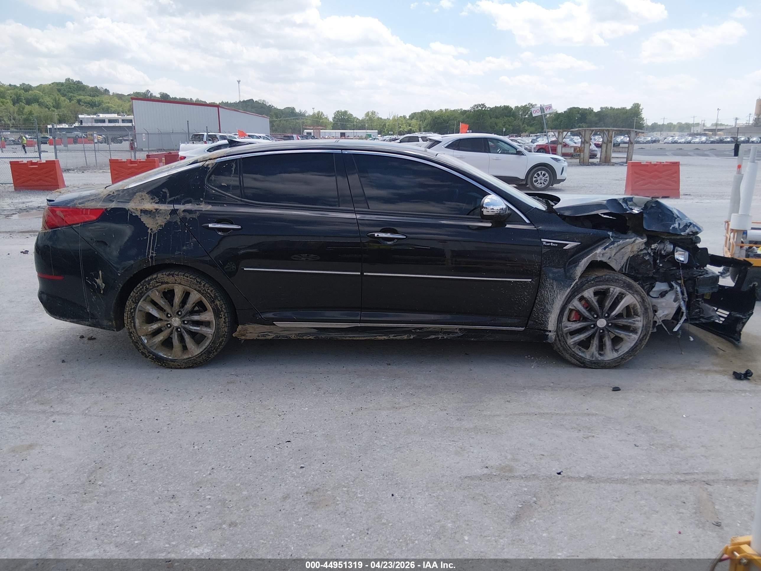 2014 Kia Optima Sxl Turbo Черный vin: 5XXGR4A60EG344514