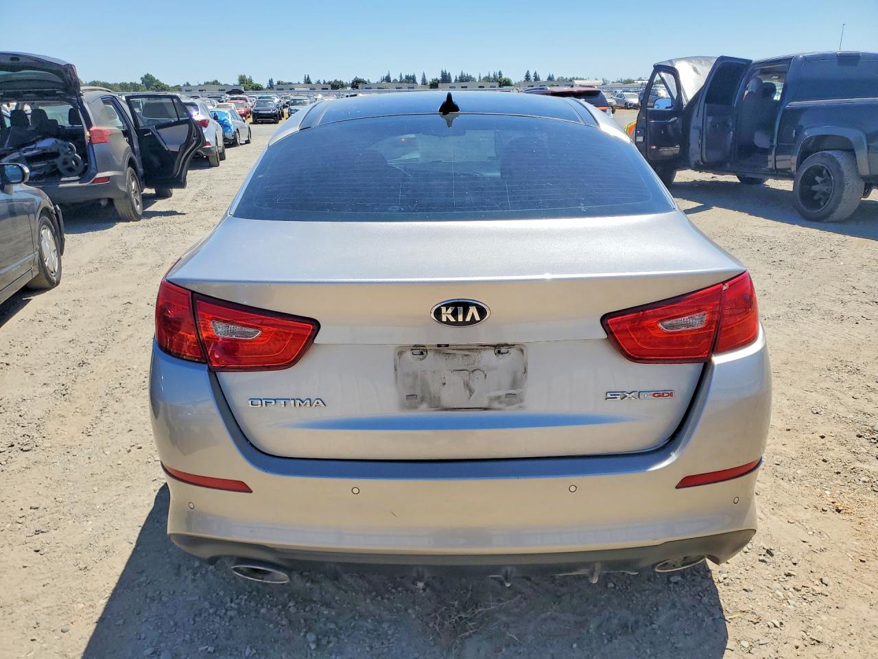 2015 Kia Optima Sx Silver vin: 5XXGR4A60FG421027