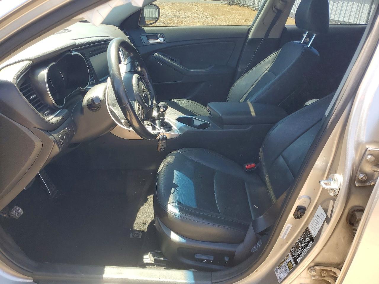 2015 Kia Optima Sx Silver vin: 5XXGR4A60FG421027