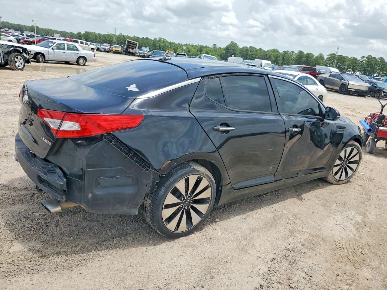 2012 Kia Optima Sx Black vin: 5XXGR4A61CG004477