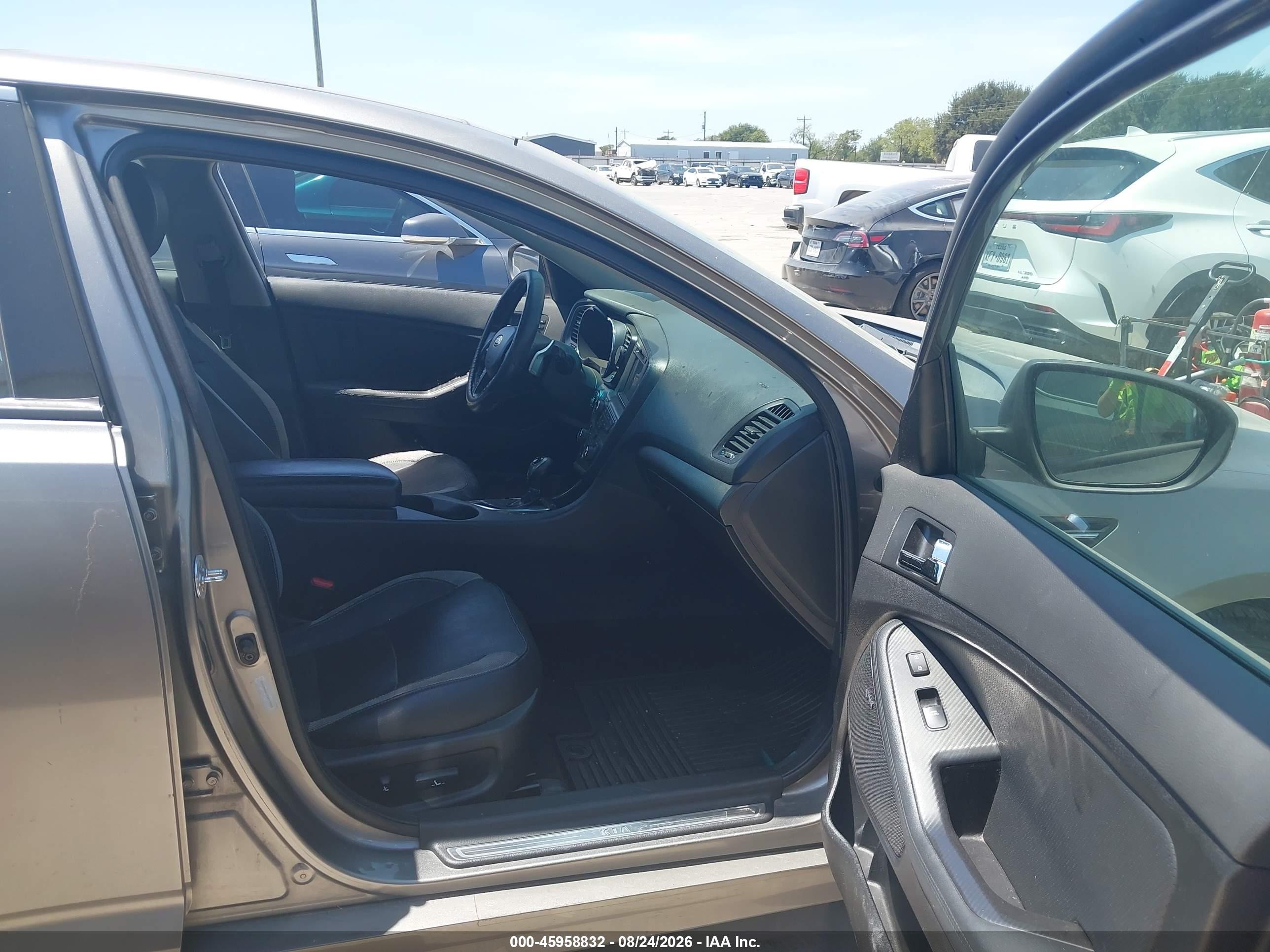 2012 Kia Optima Sx Gray vin: 5XXGR4A61CG079888
