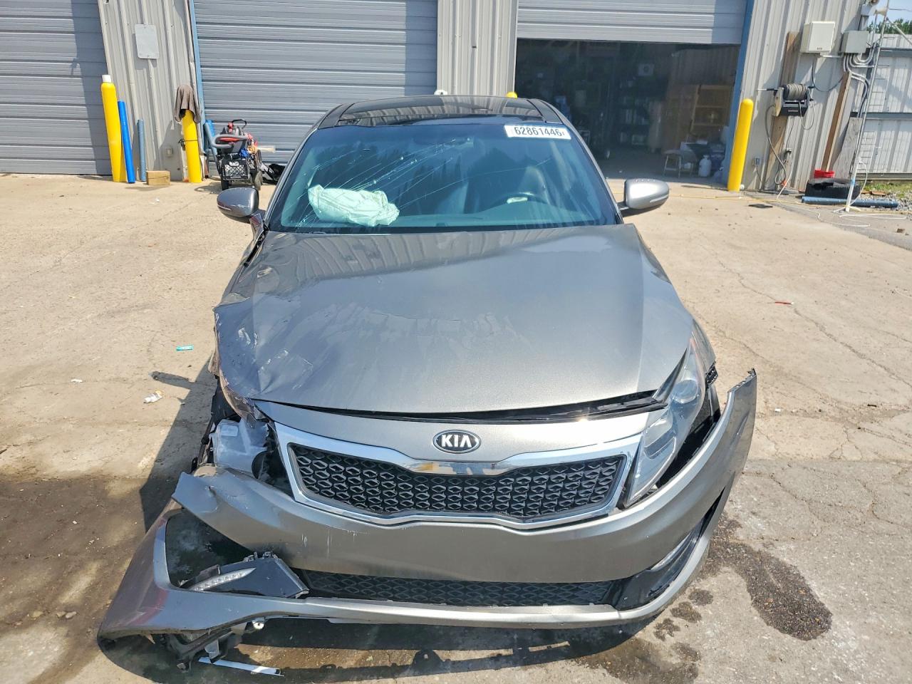 2013 Kia Optima Sx Gray vin: 5XXGR4A61DG103785