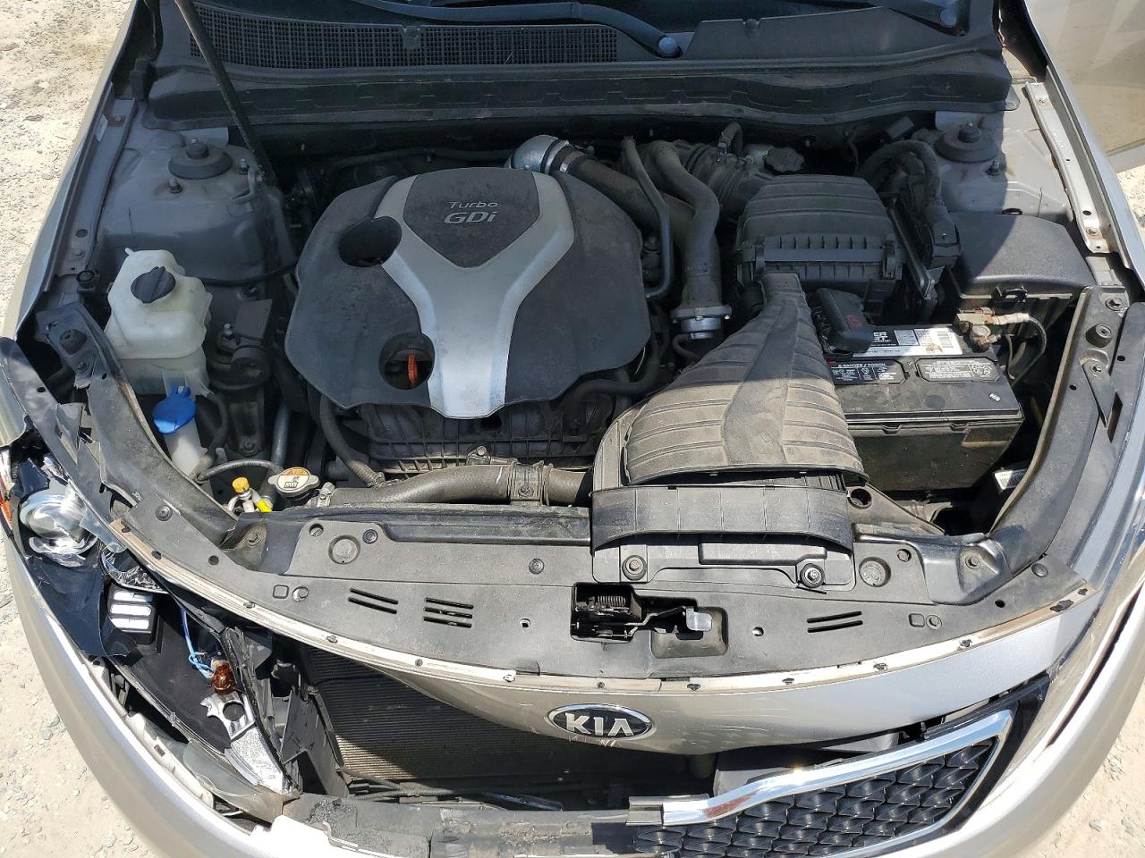 2013 Kia Optima Sx Silver vin: 5XXGR4A61DG184271