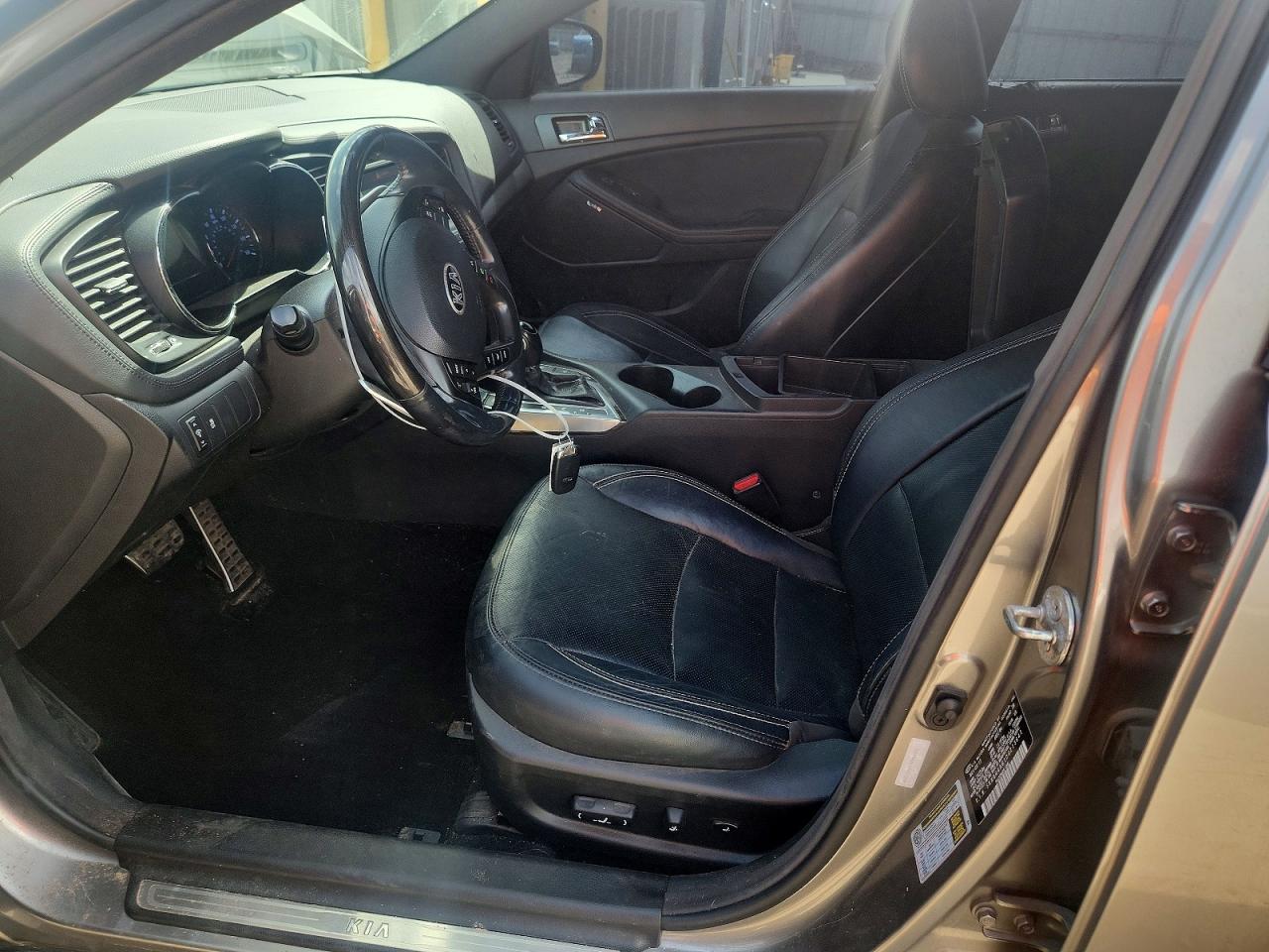 2013 Kia Optima Sx Gray vin: 5XXGR4A61DG213641