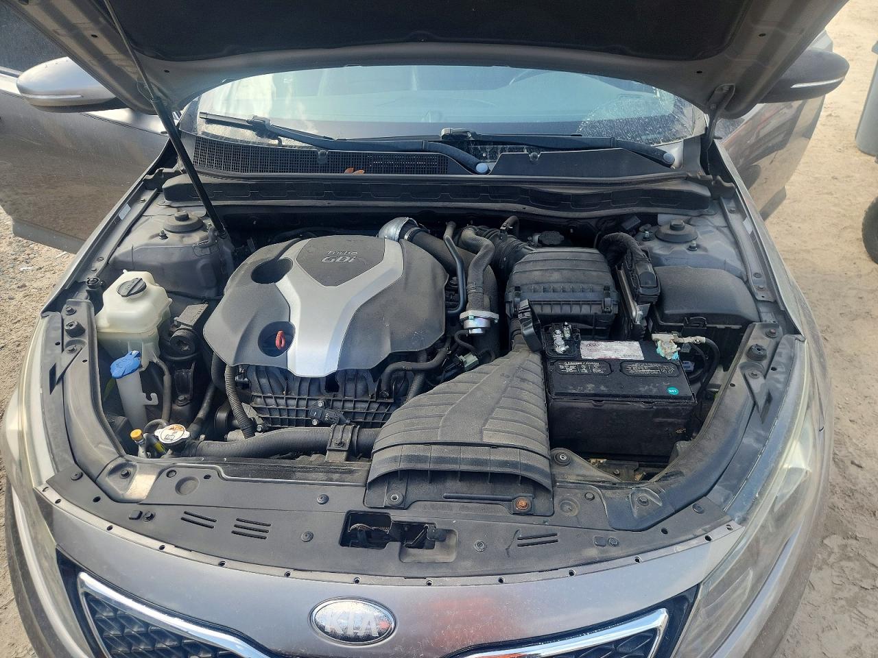 2013 Kia Optima Sx Gray vin: 5XXGR4A61DG213641