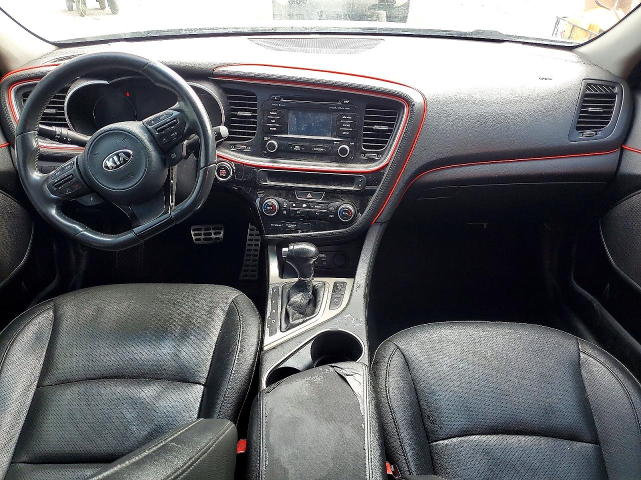 2015 Kia Optima Sx Turbo Белый vin: 5XXGR4A61FG494617