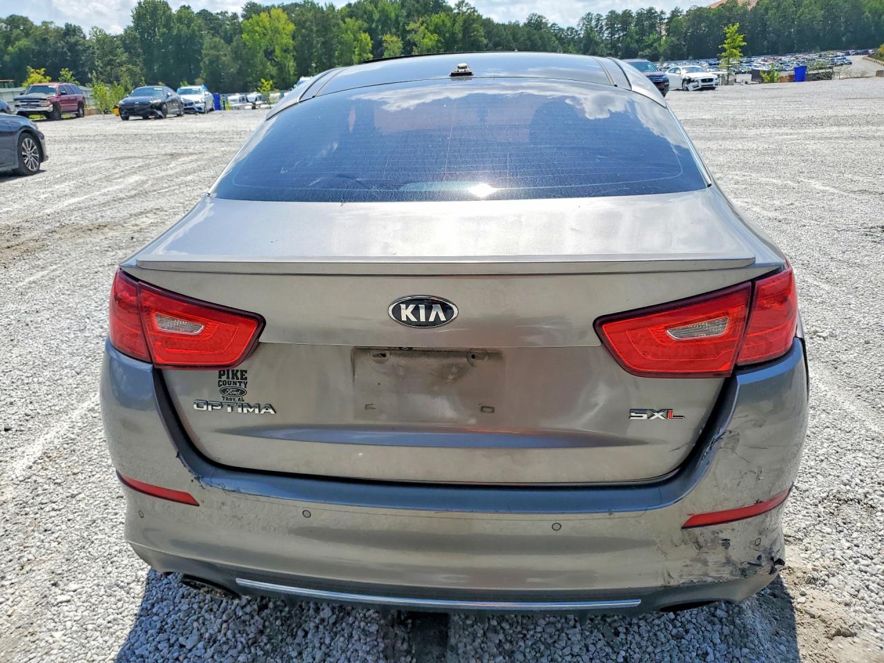 2015 Kia Optima Sx Серый vin: 5XXGR4A61FG509973