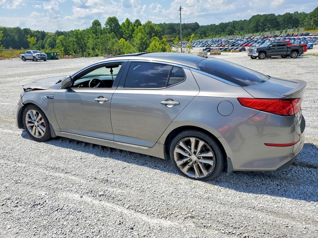 2015 Kia Optima Sx Серый vin: 5XXGR4A61FG509973