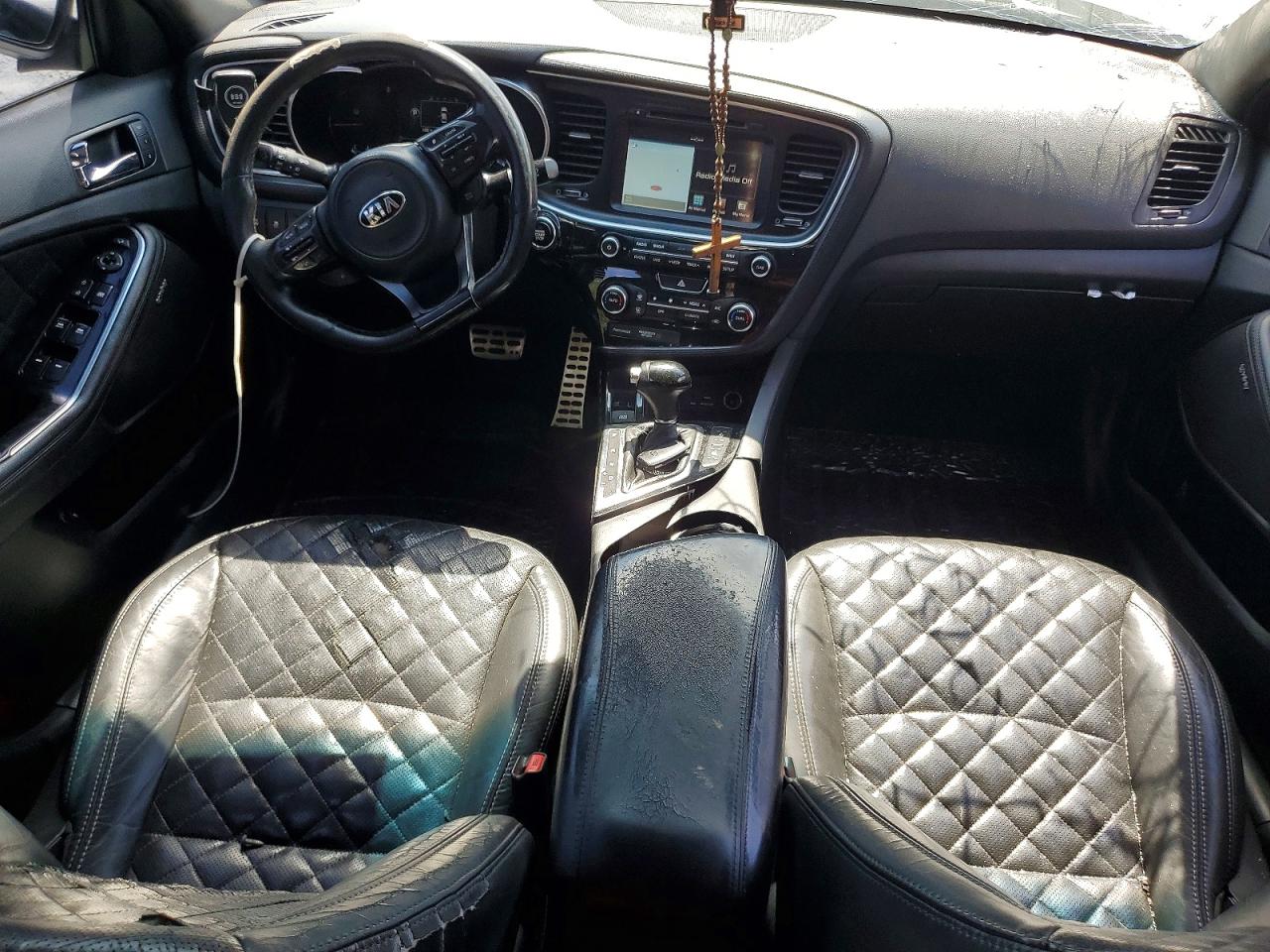 2015 Kia Optima Sx Серый vin: 5XXGR4A61FG509973