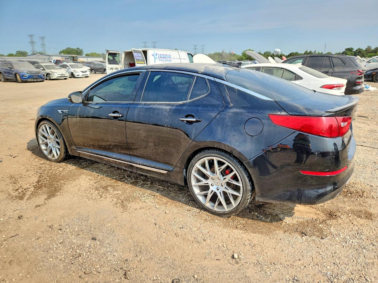 2015 Kia Optima Sx Black vin: 5XXGR4A61FG517166