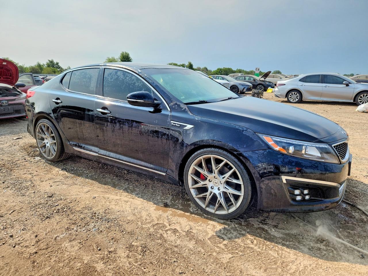 2015 Kia Optima Sx Black vin: 5XXGR4A61FG517166