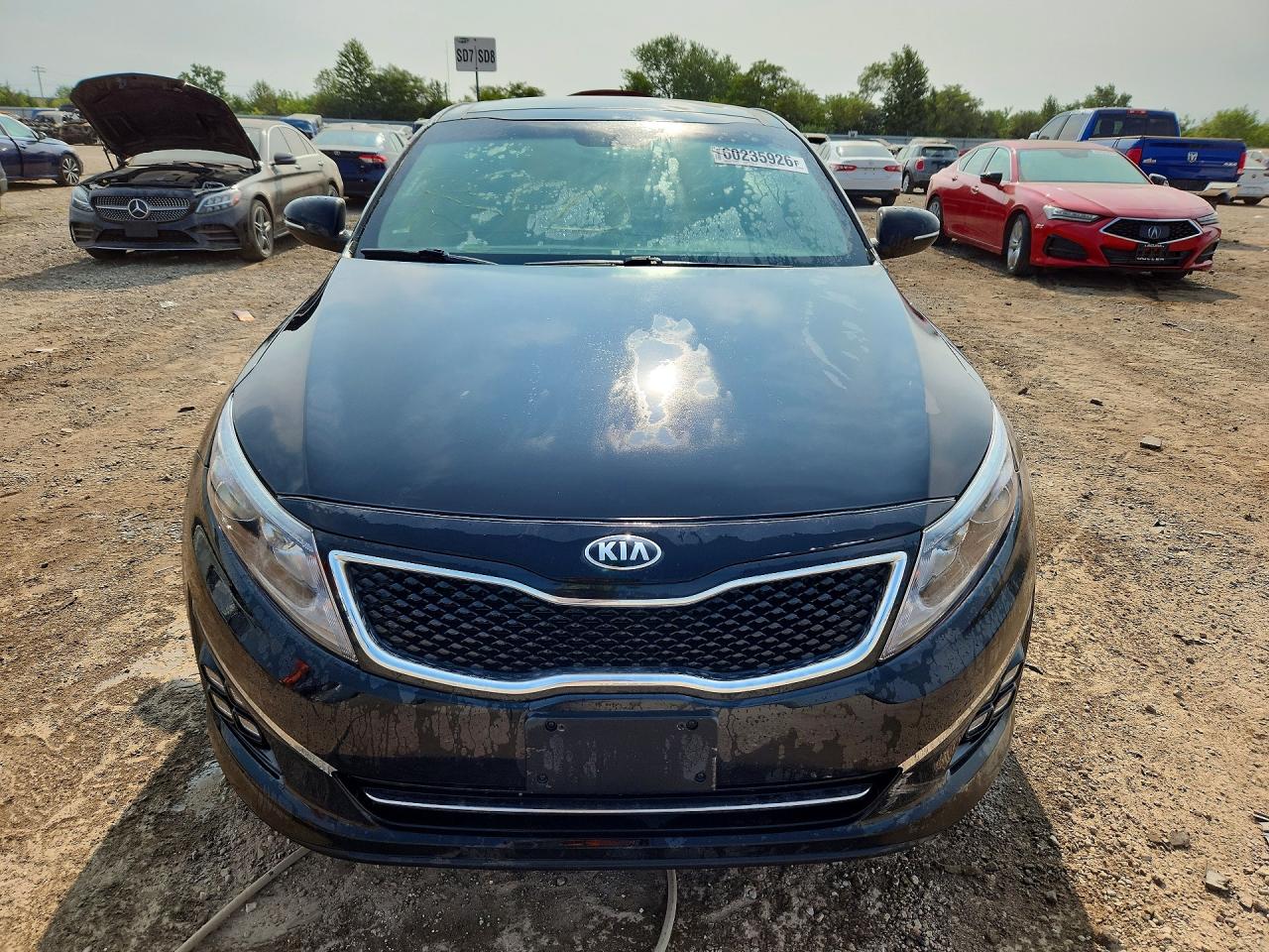 2015 Kia Optima Sx Black vin: 5XXGR4A61FG517166