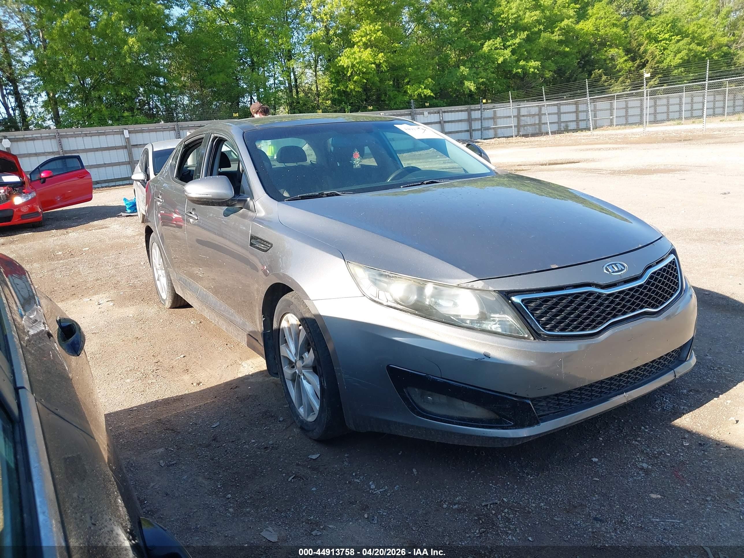 2012 Kia Optima Sx Gray vin: 5XXGR4A62CG034104