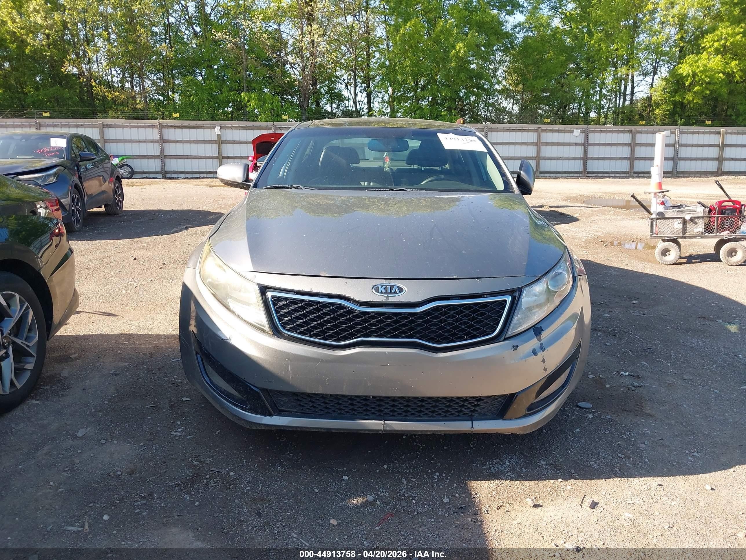 2012 Kia Optima Sx Gray vin: 5XXGR4A62CG034104