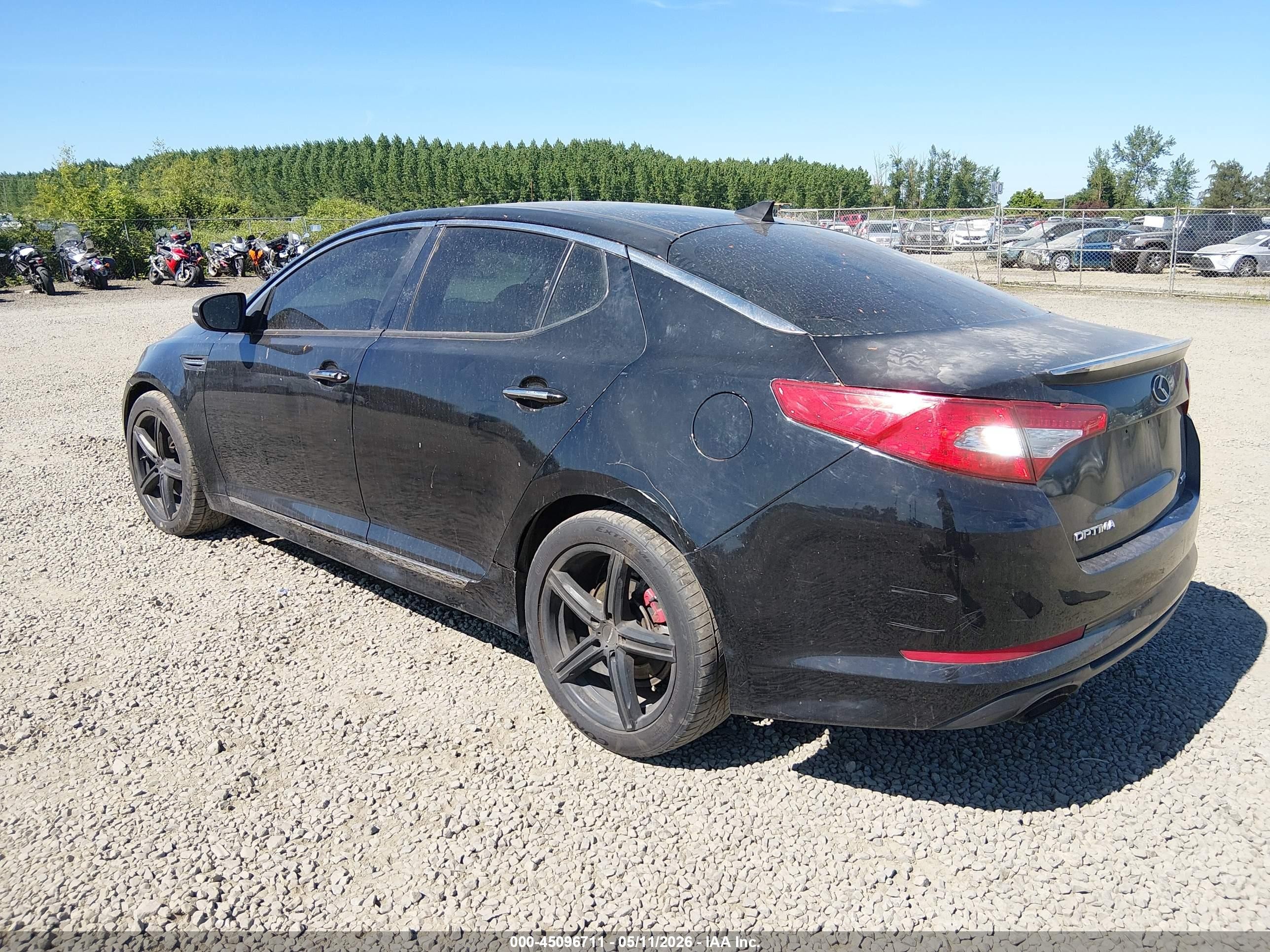 2013 Kia Optima Sx Черный vin: 5XXGR4A62DG128646