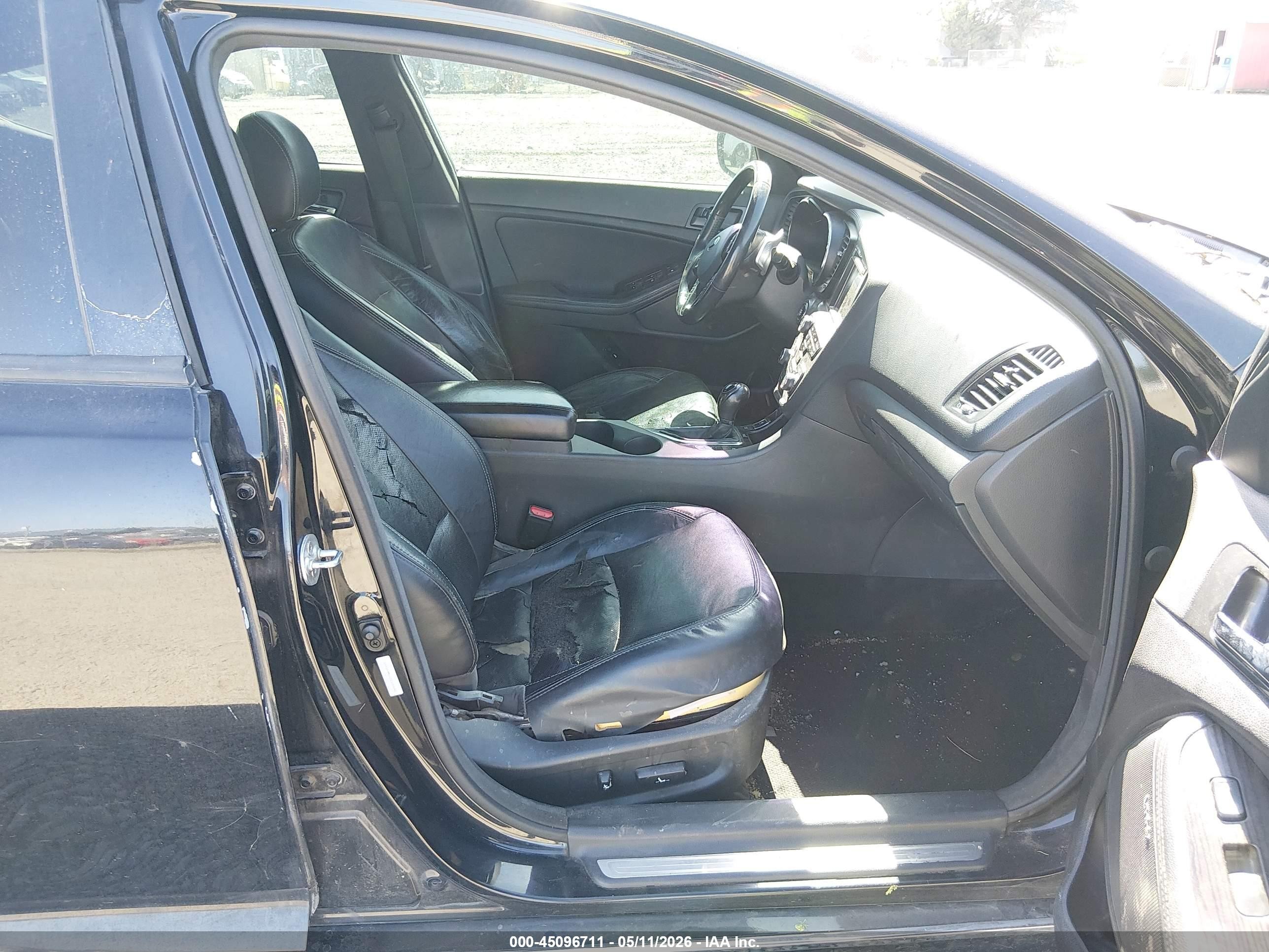 2013 Kia Optima Sx Черный vin: 5XXGR4A62DG128646