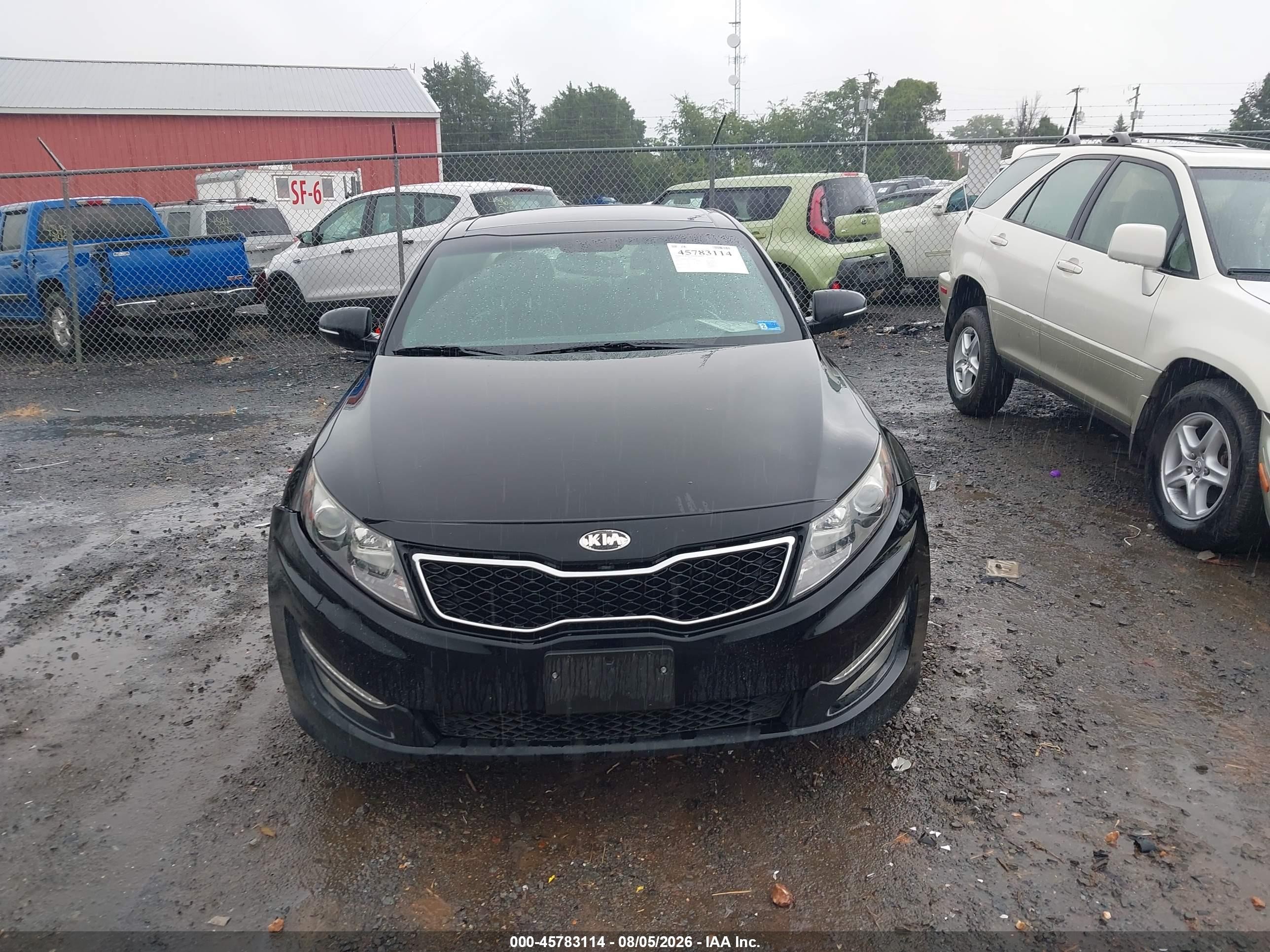 2013 Kia Optima Sx Black vin: 5XXGR4A62DG168046
