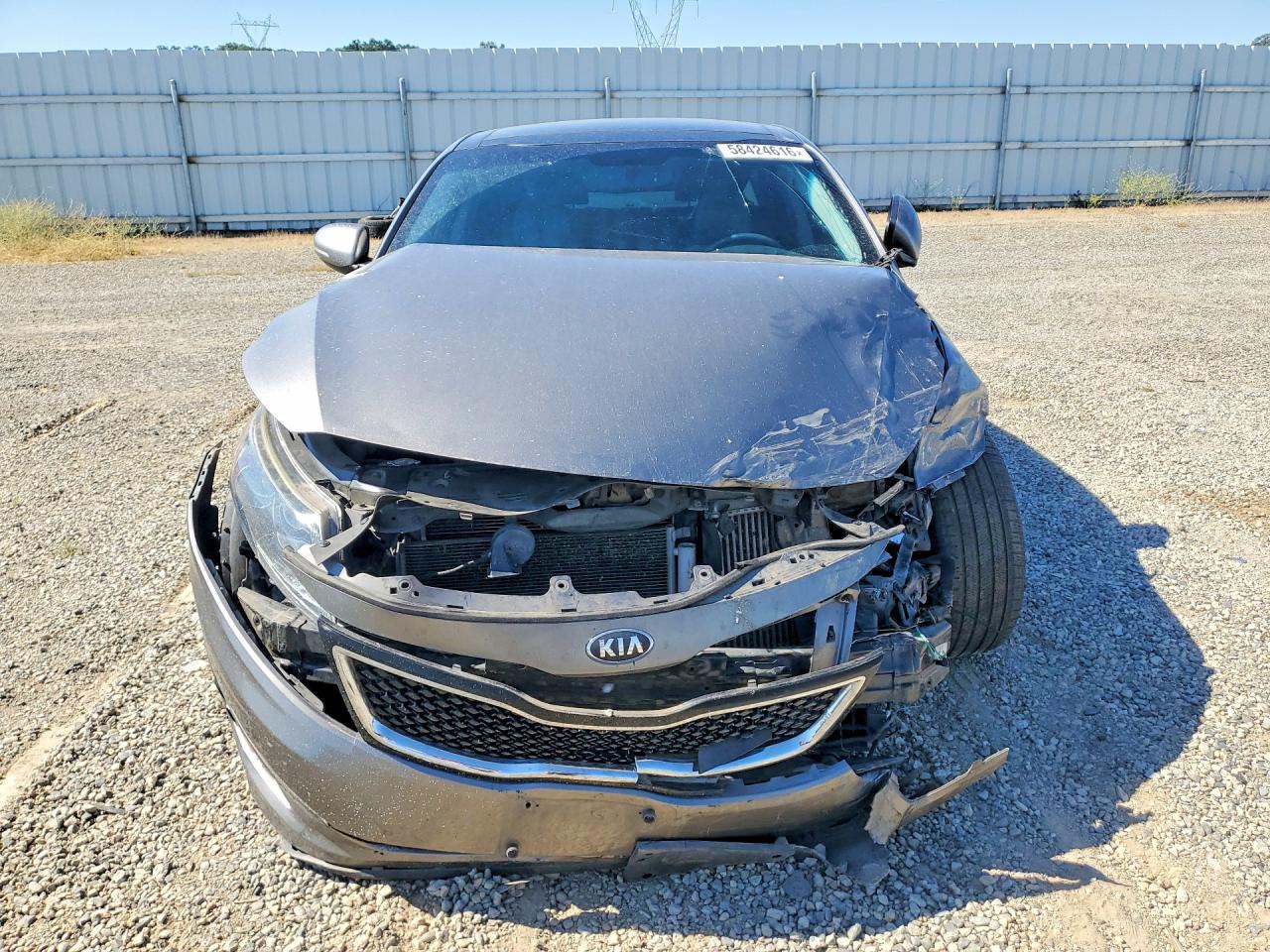 2014 Kia Optima Sx Gray vin: 5XXGR4A62EG285093