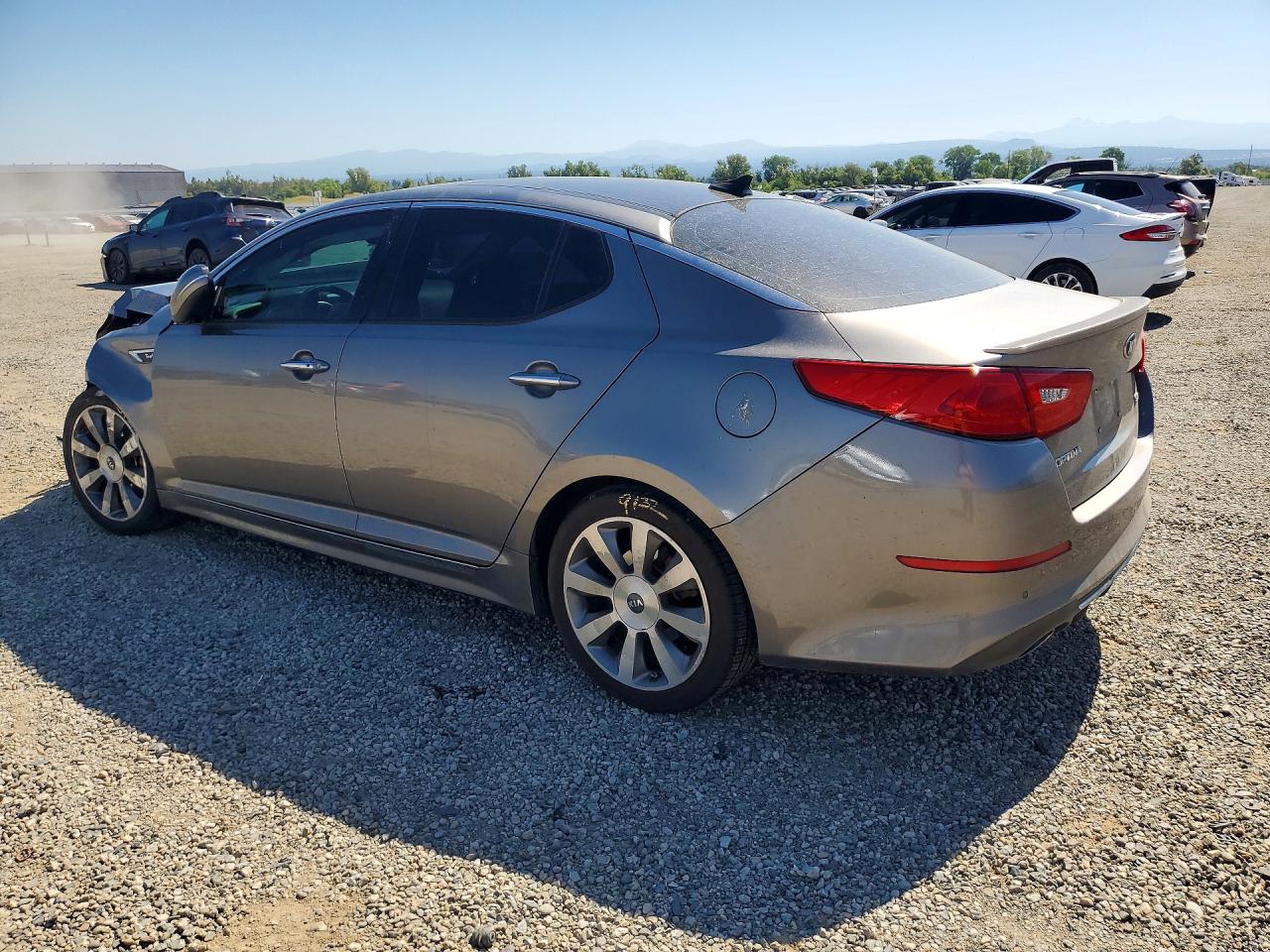 2014 Kia Optima Sx Gray vin: 5XXGR4A62EG285093