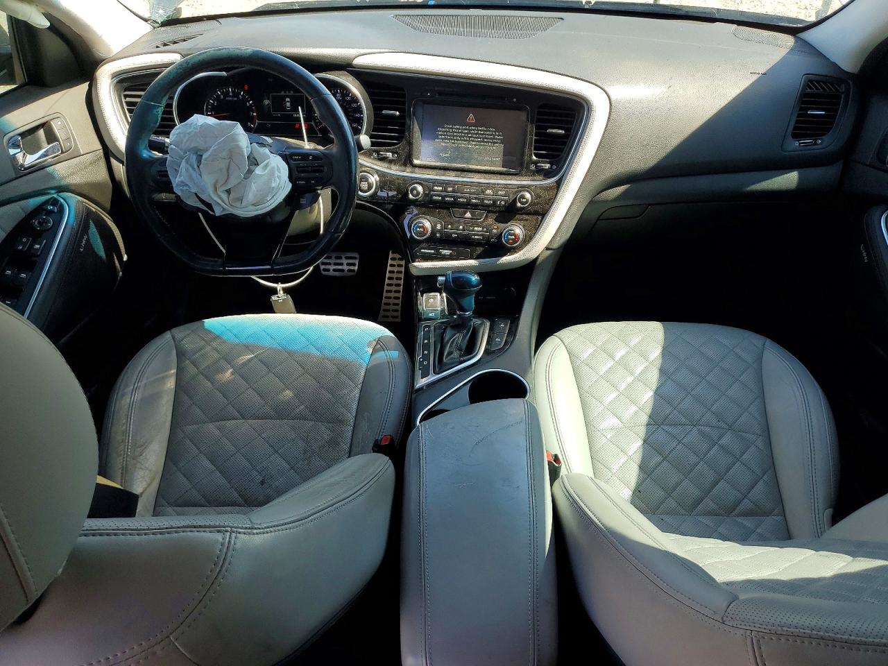 2014 Kia Optima Sx Gray vin: 5XXGR4A62EG285093
