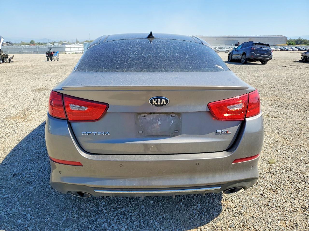 2014 Kia Optima Sx Gray vin: 5XXGR4A62EG285093
