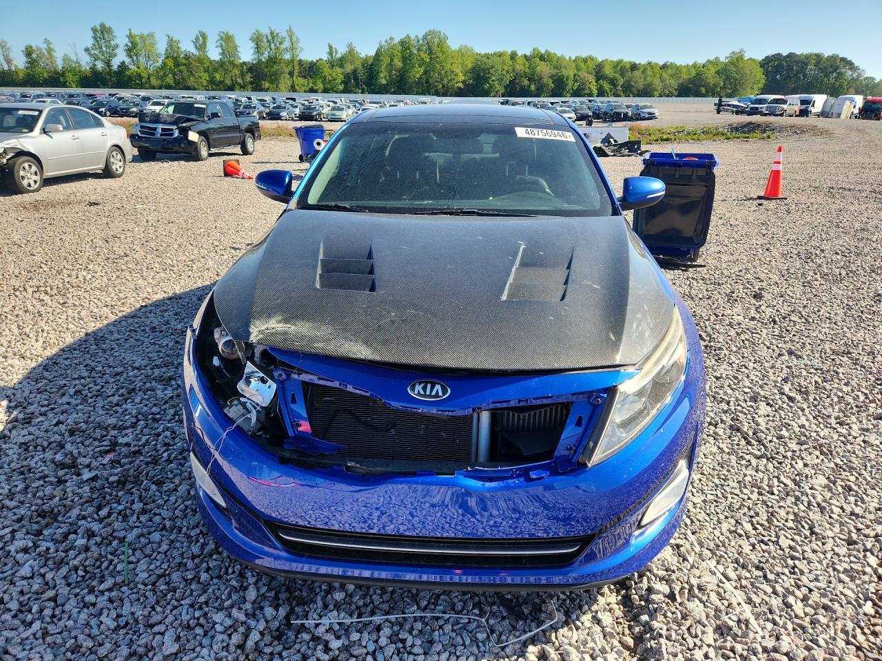 2014 Kia Optima Sx Turbo Синий vin: 5XXGR4A62EG319825