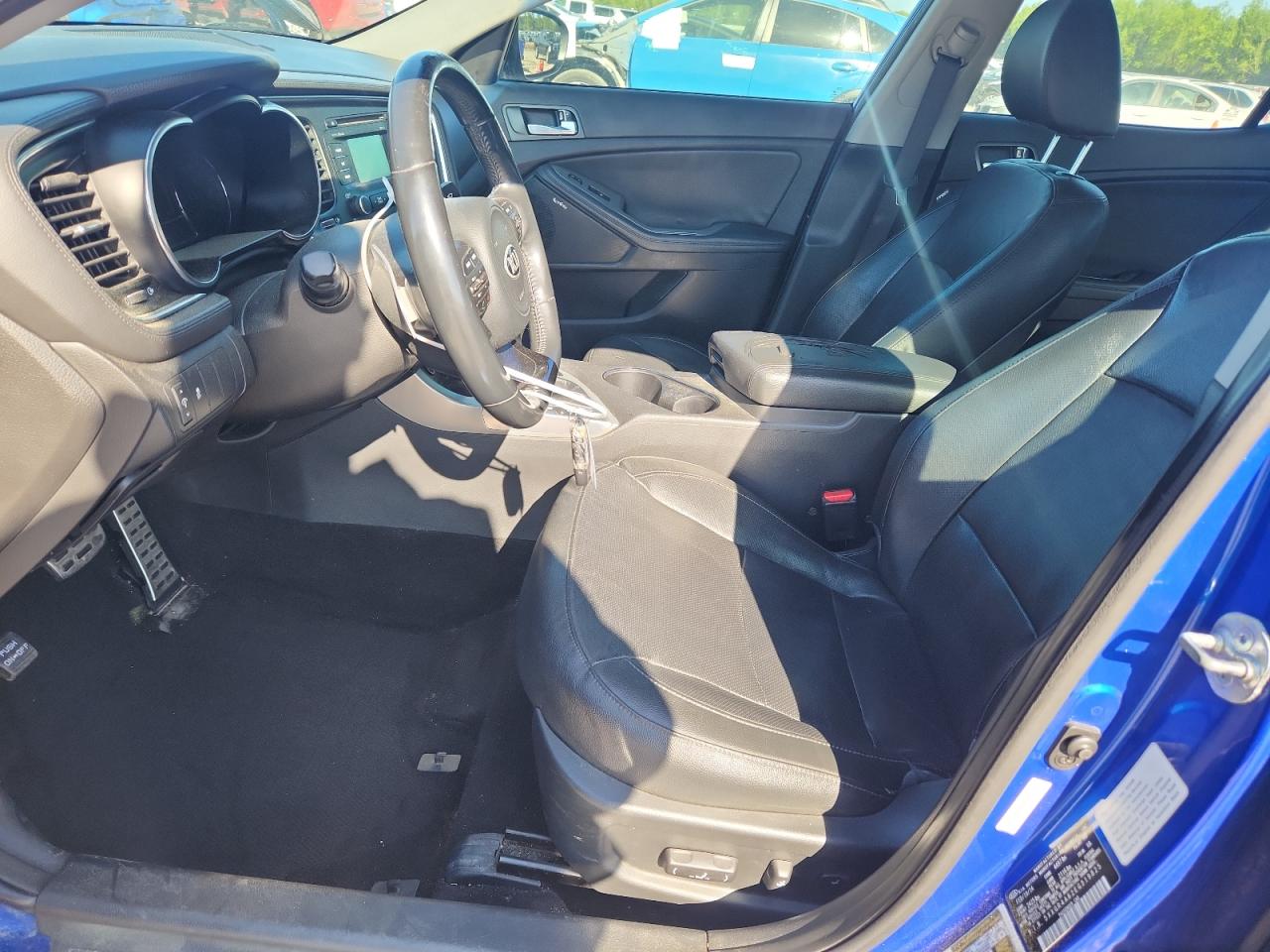 2014 Kia Optima Sx Turbo Синий vin: 5XXGR4A62EG319825