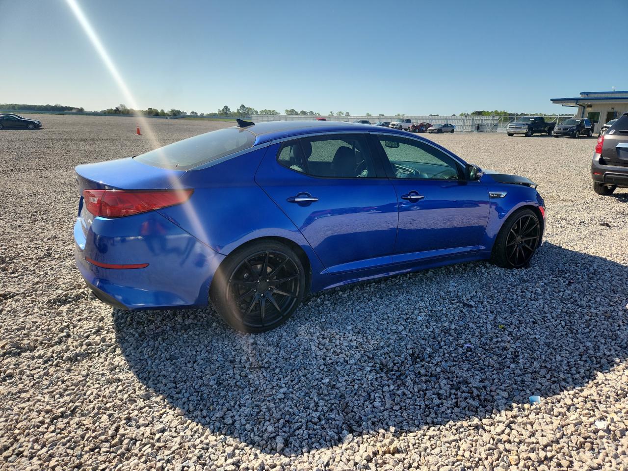 2014 Kia Optima Sx Turbo Синий vin: 5XXGR4A62EG319825