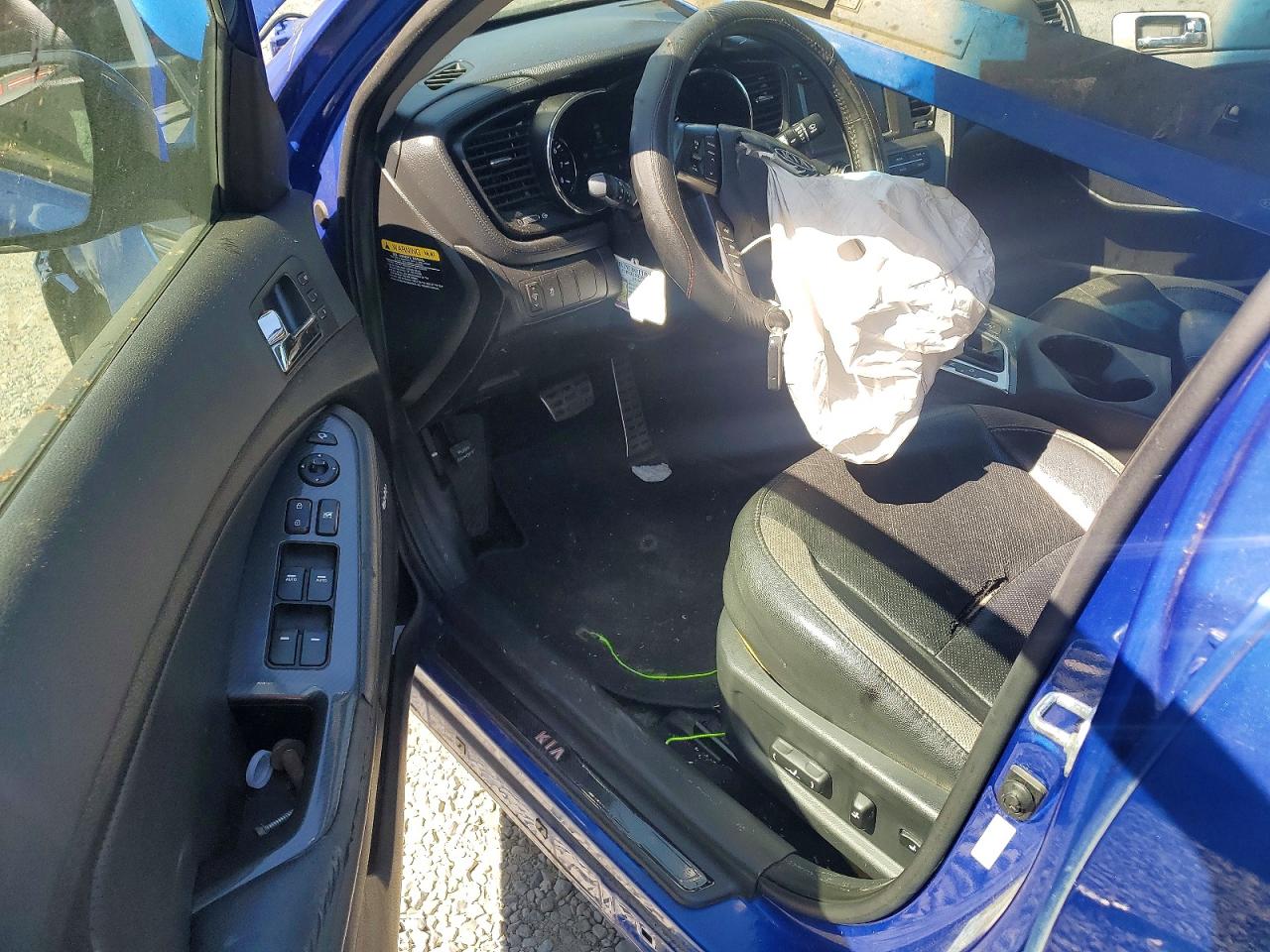 2012 Kia Optima Sx Синий vin: 5XXGR4A63CG078516