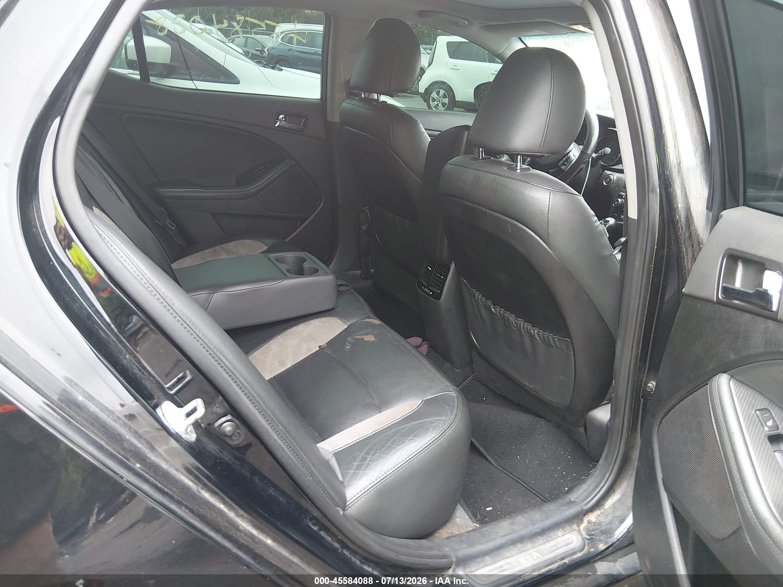 2012 Kia Optima Sx Черный vin: 5XXGR4A63CG080380