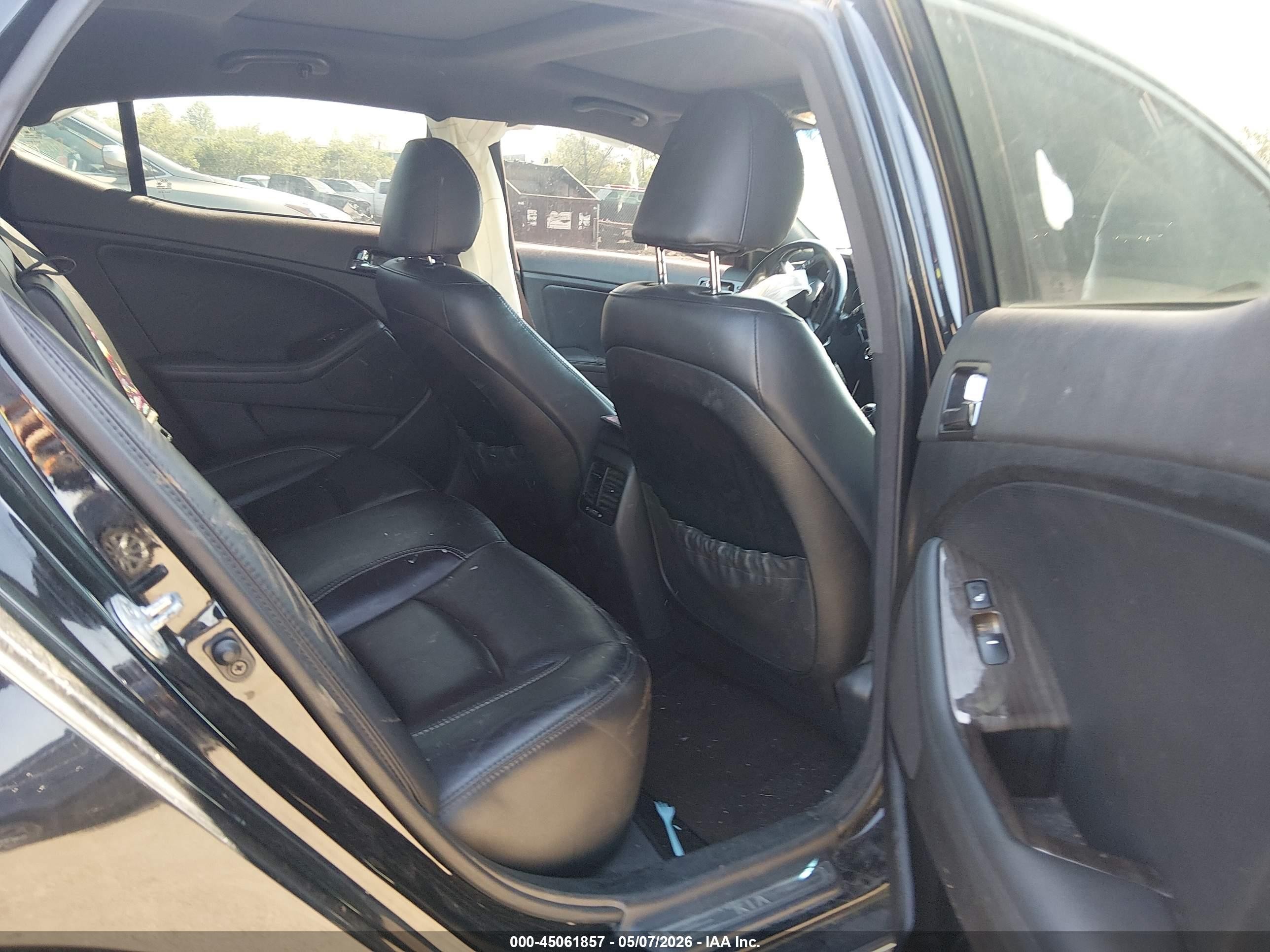 2013 Kia Optima Sx Черный vin: 5XXGR4A63DG095155