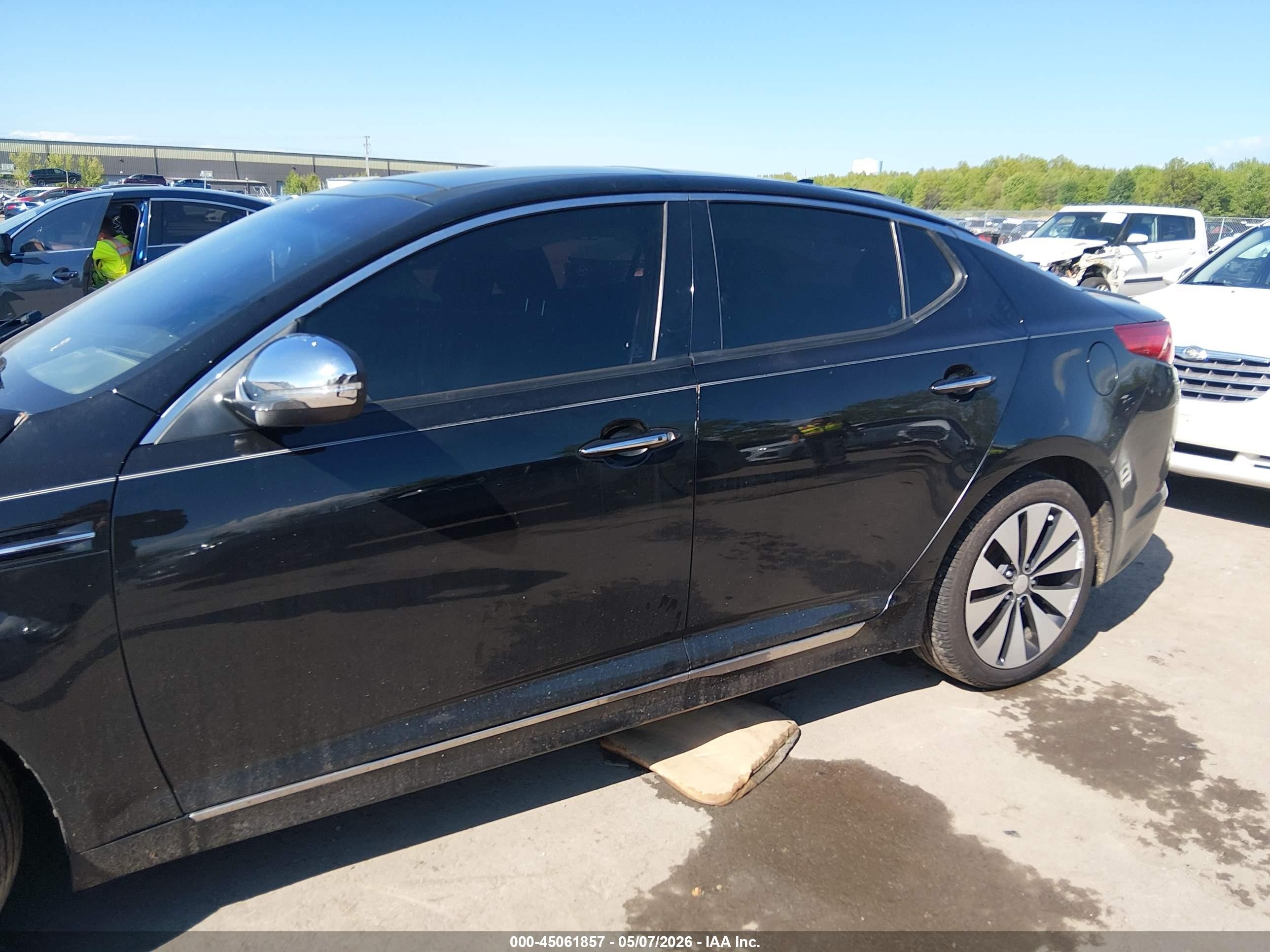 2013 Kia Optima Sx Черный vin: 5XXGR4A63DG095155