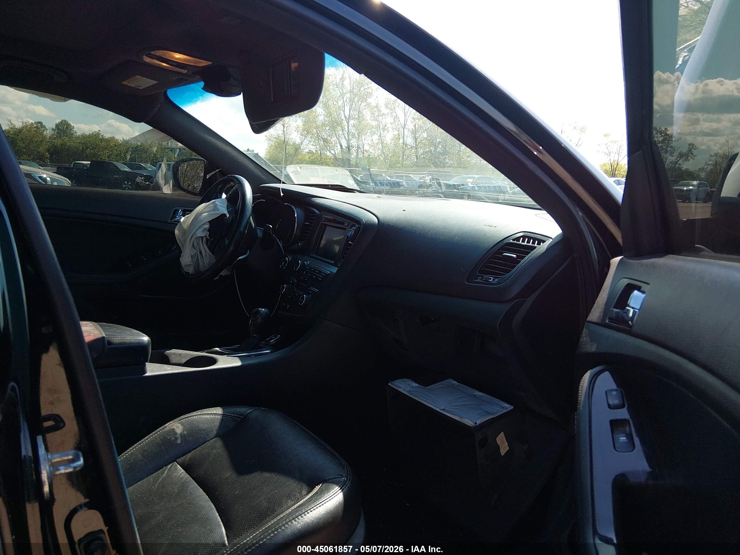 2013 Kia Optima Sx Черный vin: 5XXGR4A63DG095155