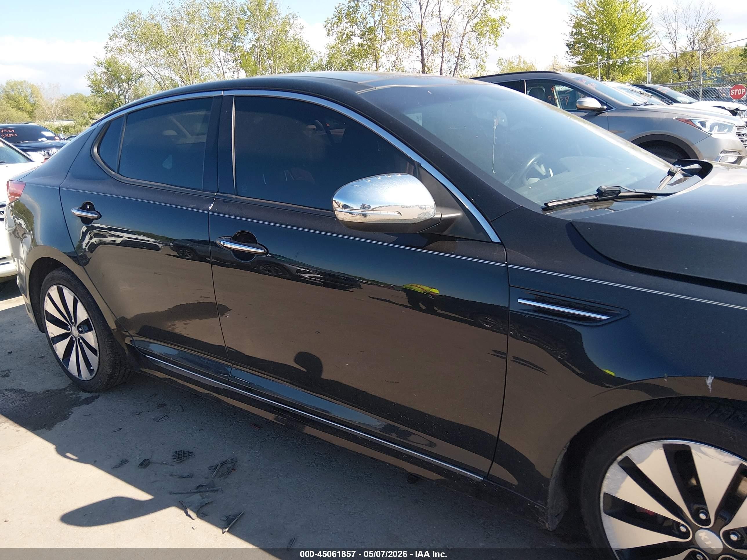2013 Kia Optima Sx Черный vin: 5XXGR4A63DG095155