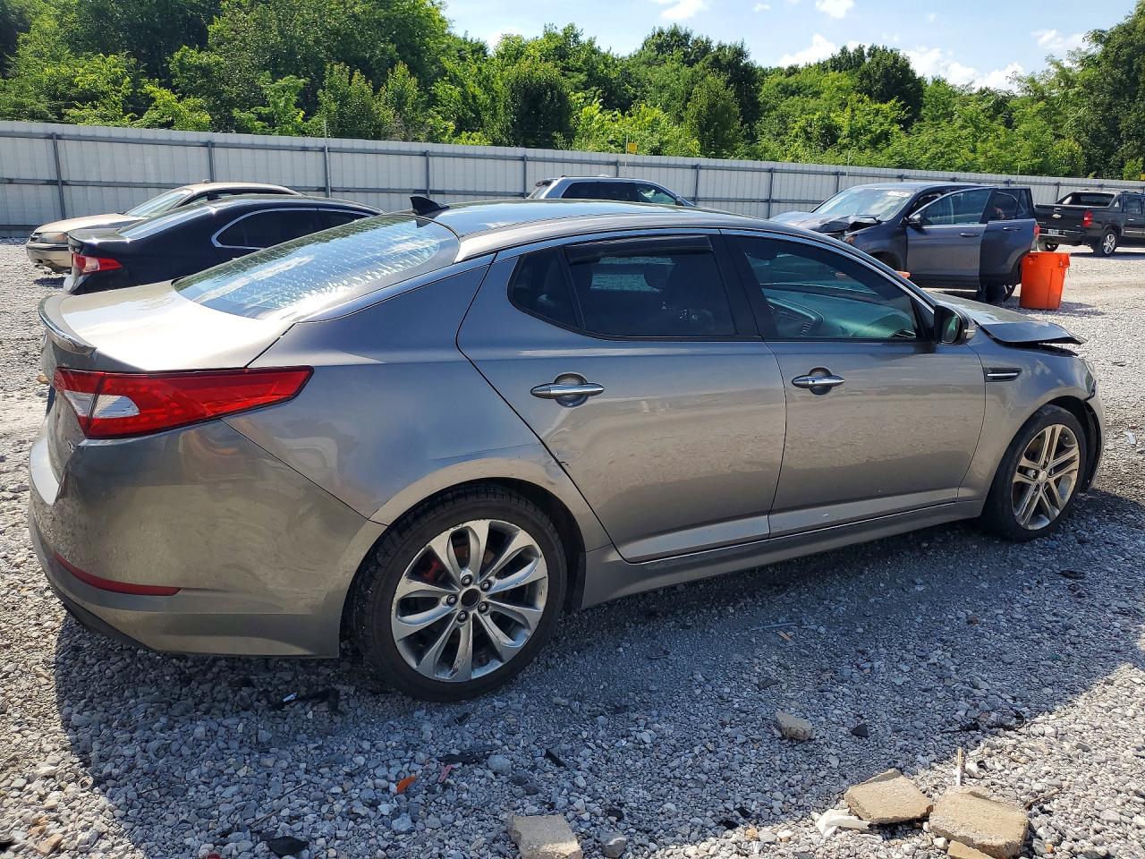 2013 Kia Optima Gray vin: 5XXGR4A63DG199094